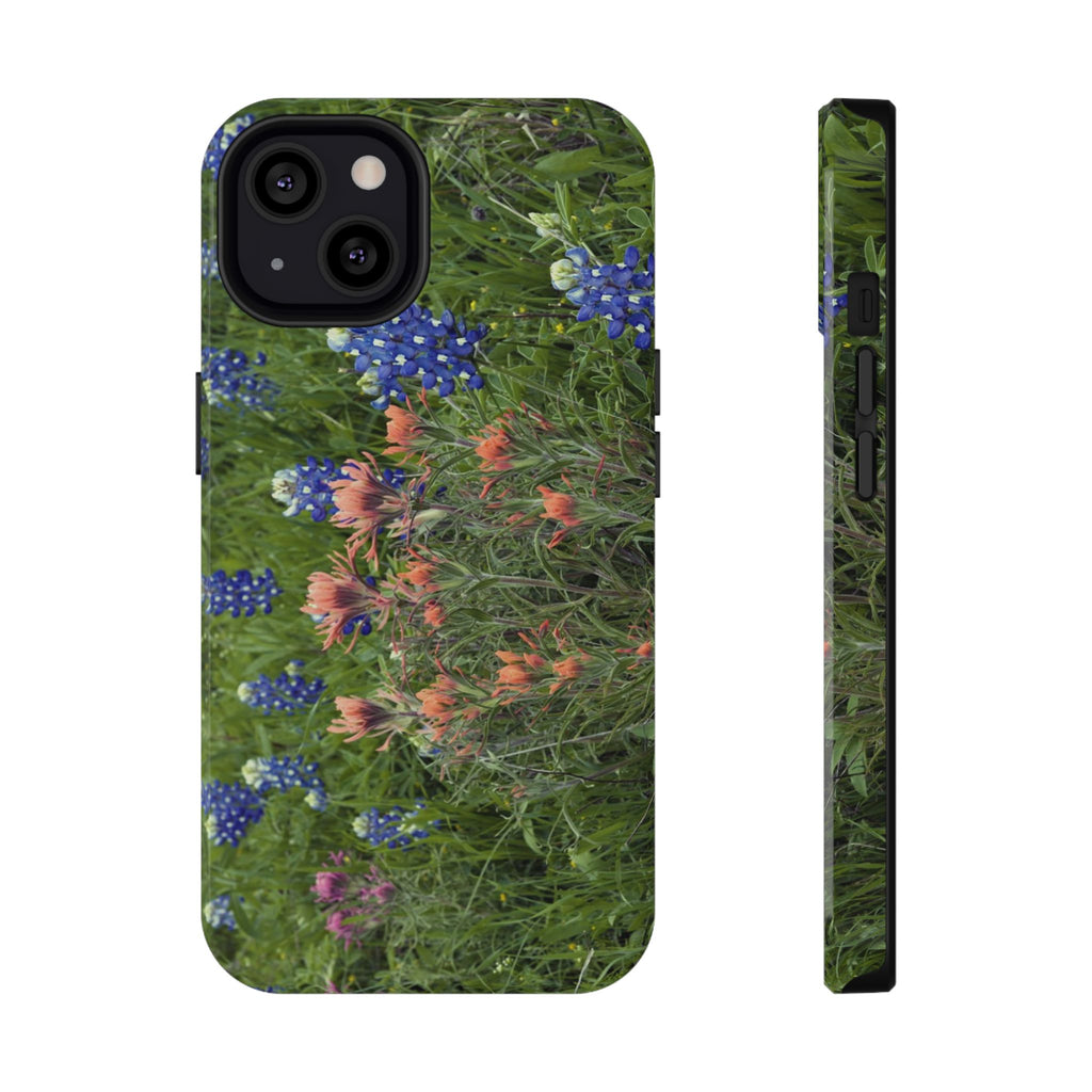 Phone Case - Texas Bluebonnets and Paintbrushes - My Blu Horizon