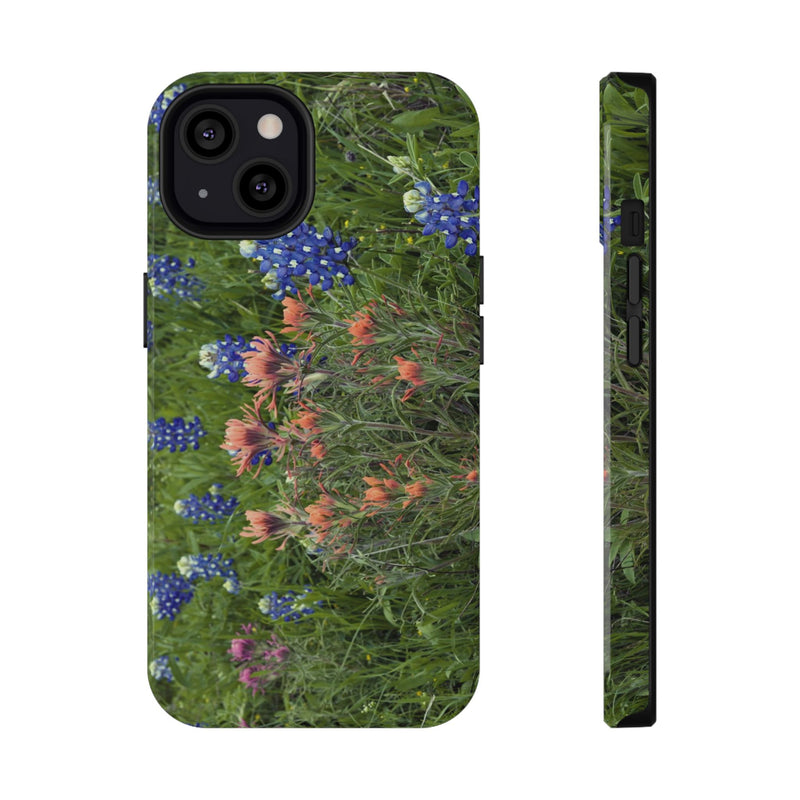 Phone Case - Texas Bluebonnets and Paintbrushes - My Blu Horizon