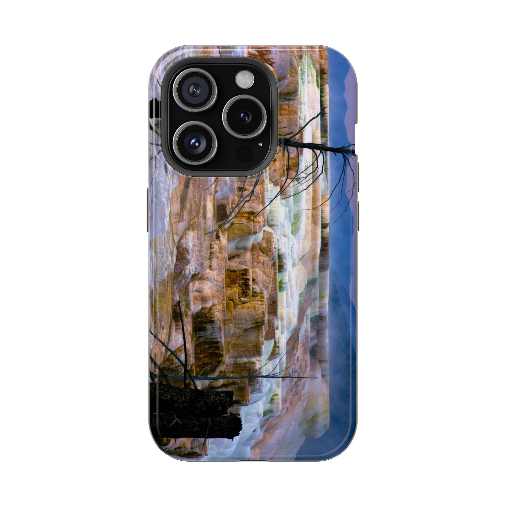 Iphone MagSafe Case - Mammoth Hot Springs, Yellowstone - My Blu Horizon
