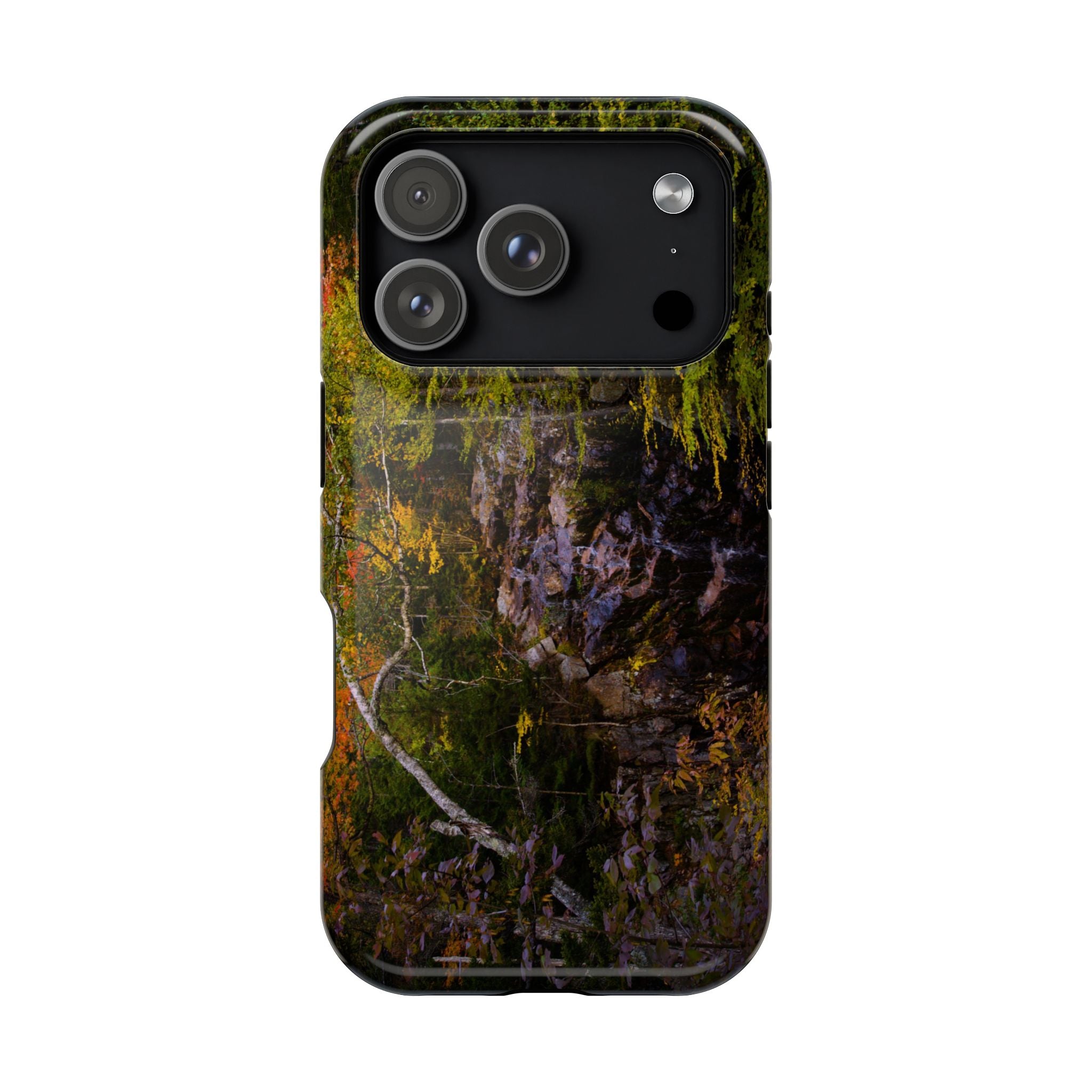 iPhone MagSafe Case | Hadlock Falls | Acadia National Park | My Blu Horizon