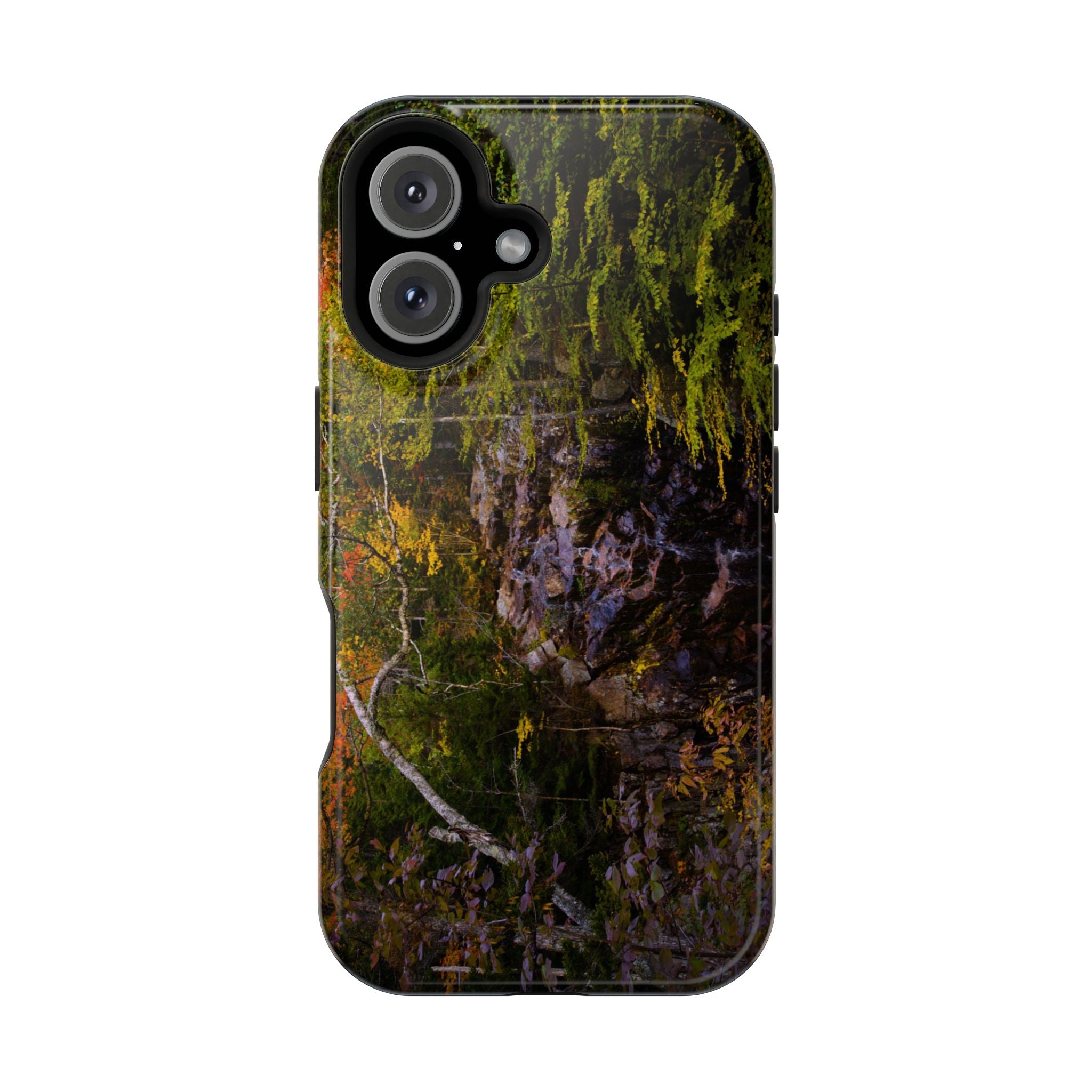 iPhone MagSafe Case | Hadlock Falls | Acadia National Park | My Blu Horizon