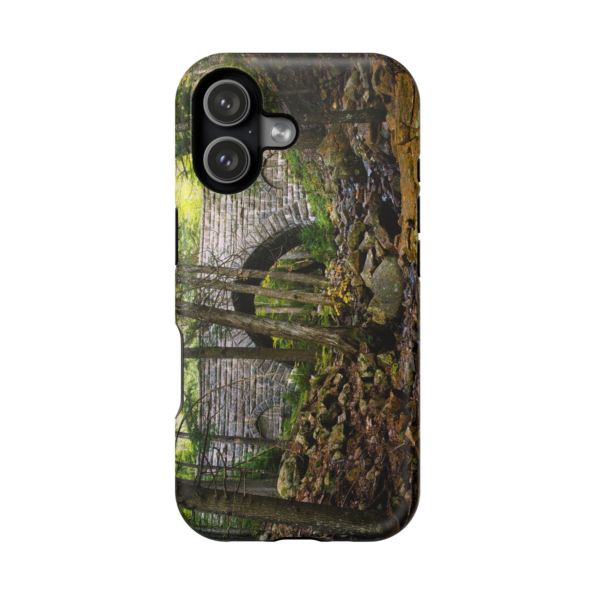 Iphone MagSafe Case - Hemlock Bridge, Acadia - My Blu Horizon