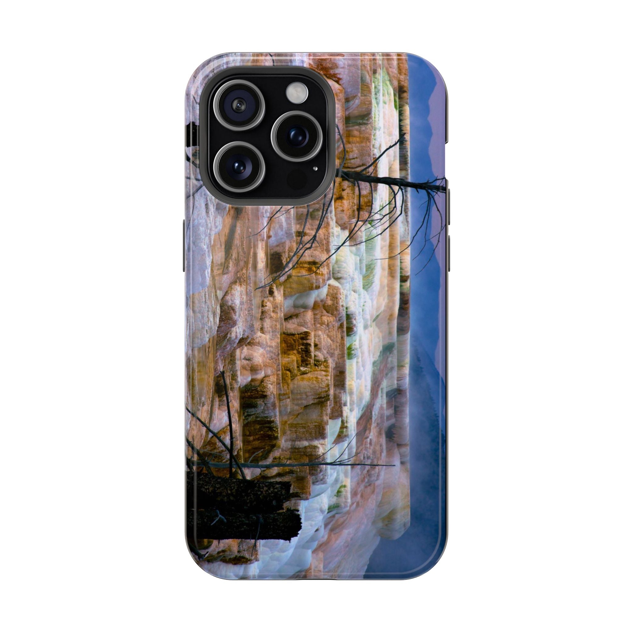 Iphone MagSafe Case - Mammoth Hot Springs, Yellowstone - My Blu Horizon