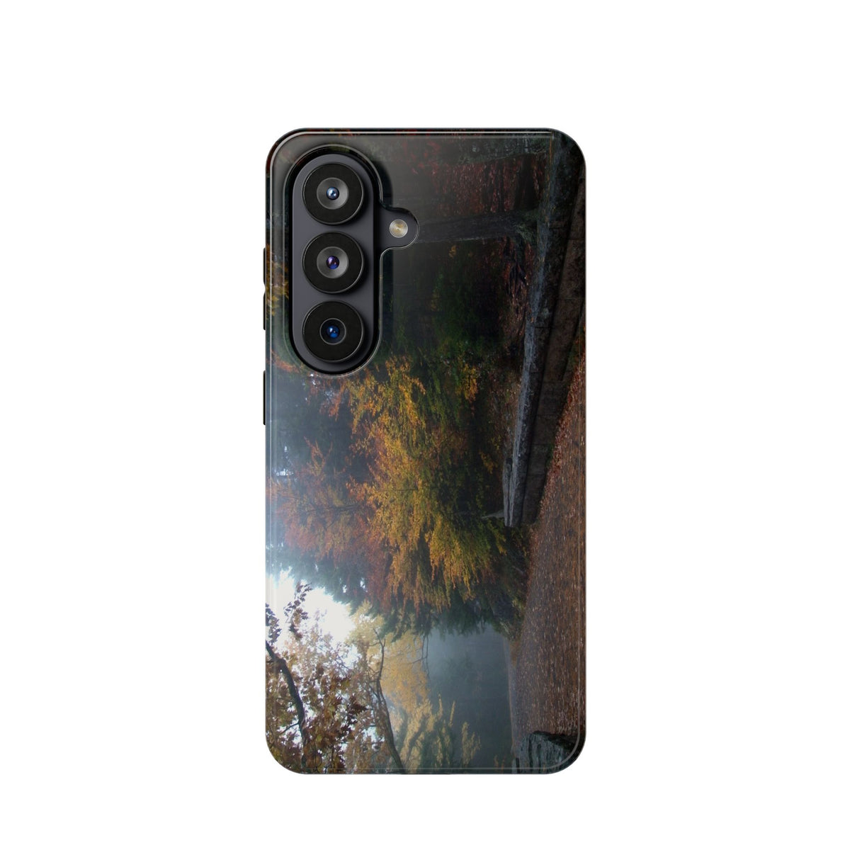Phone Case | Waterfall Bridge Carriage Road | Acadia | My Blu Horizon