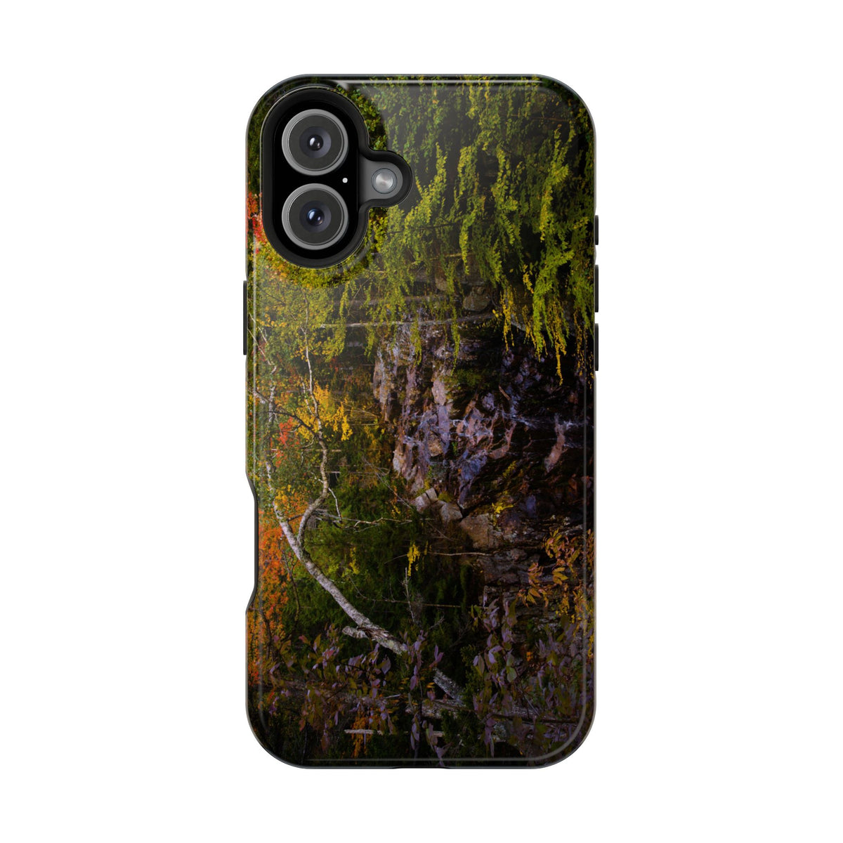 iPhone MagSafe Case | Hadlock Falls | Acadia National Park | My Blu Horizon