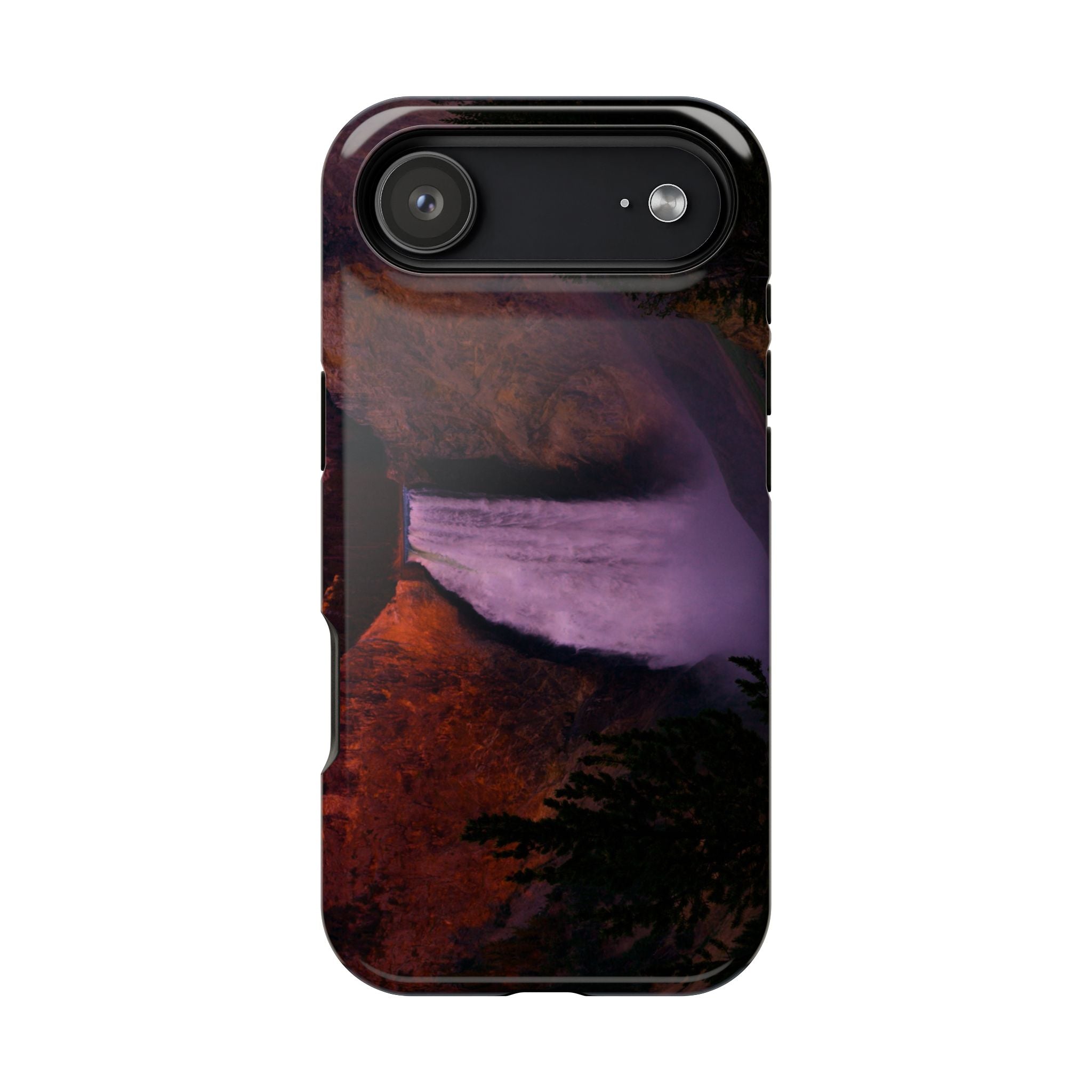 iPhone MagSafe Case | Lower Falls Sunrise | Yellowstone National Park | My Blu Horizon