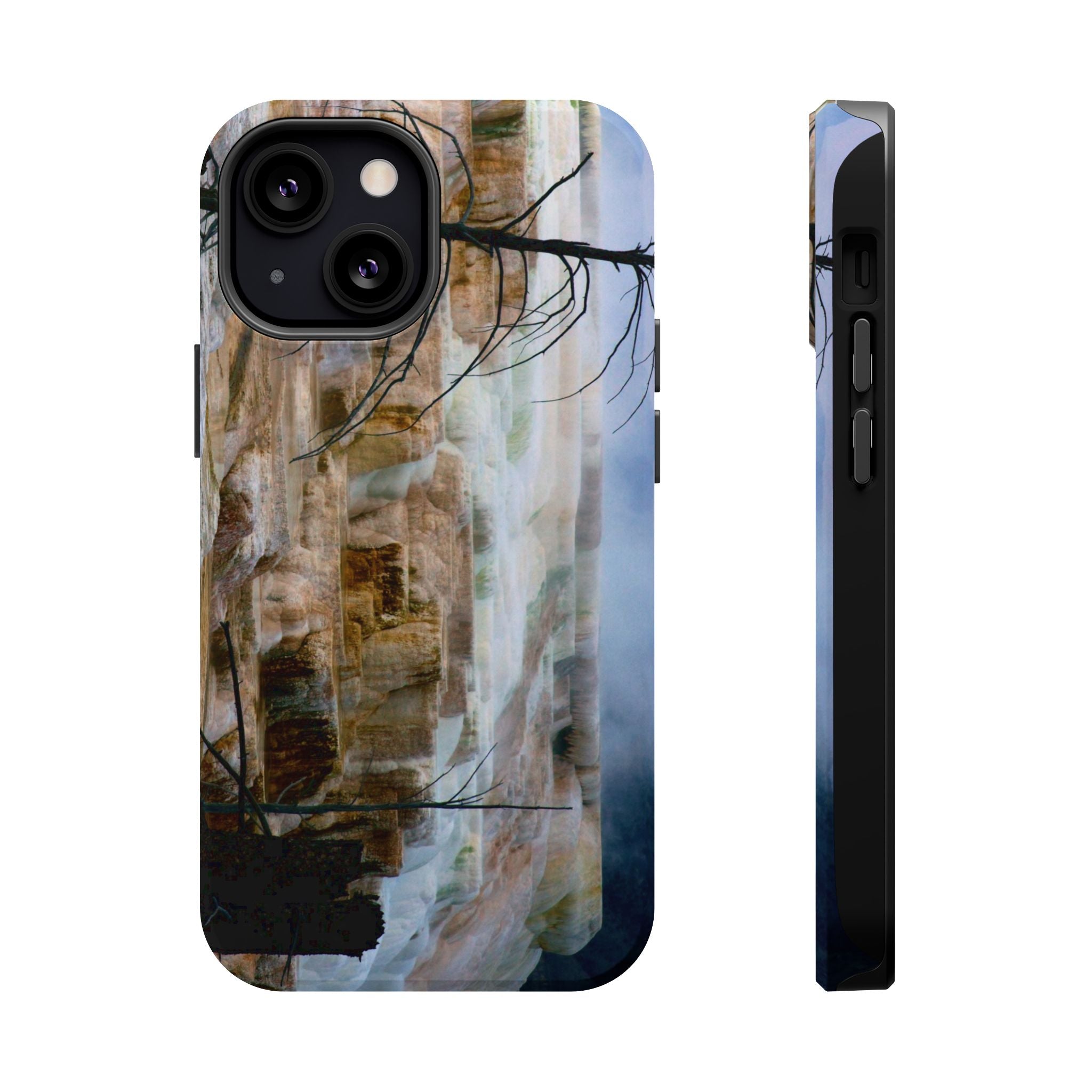 Iphone MagSafe Case - Mammoth Hot Springs, Yellowstone - My Blu Horizon