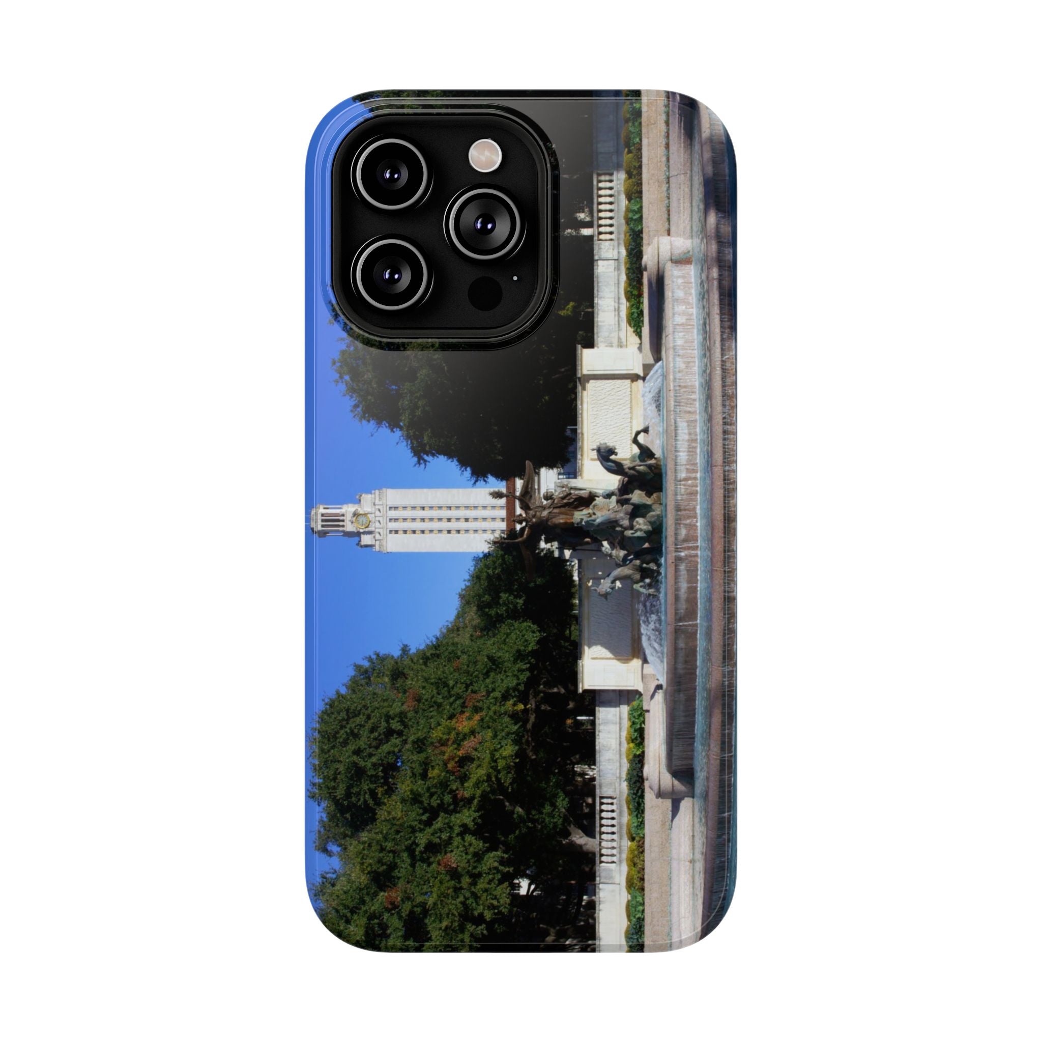Phone Case - Littlefield Fountain, Texas Longhorns - My Blu Horizon