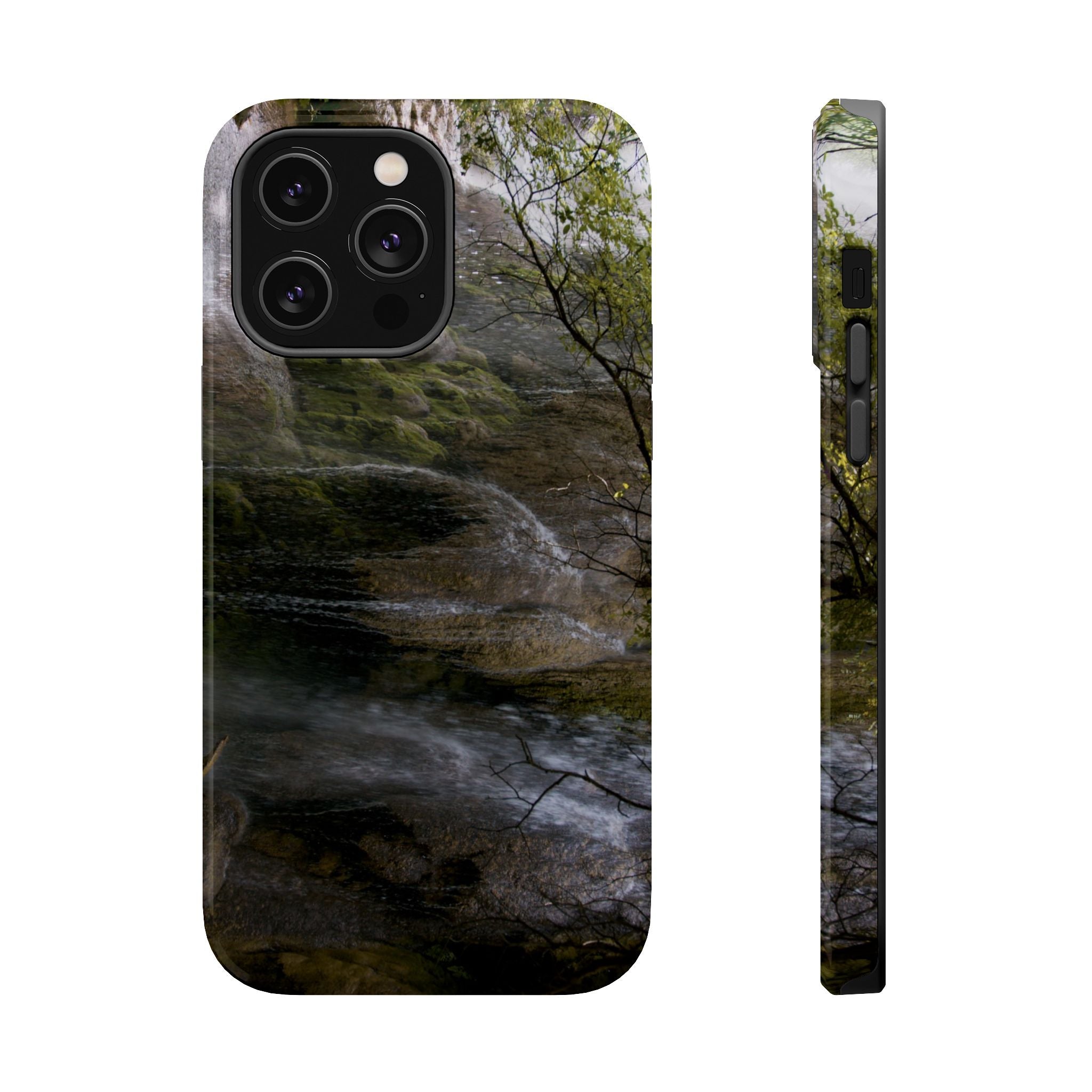 Iphone MagSafe Case - Gorman Falls, Texas, Bend State Park - My Blu Horizon