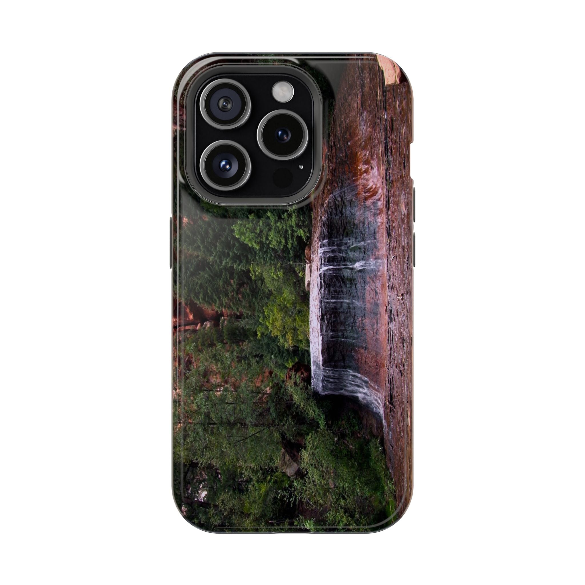 iPhone MagSafe Case | Arch Angel Cascades | Zion National Park | My Blu Horizon
