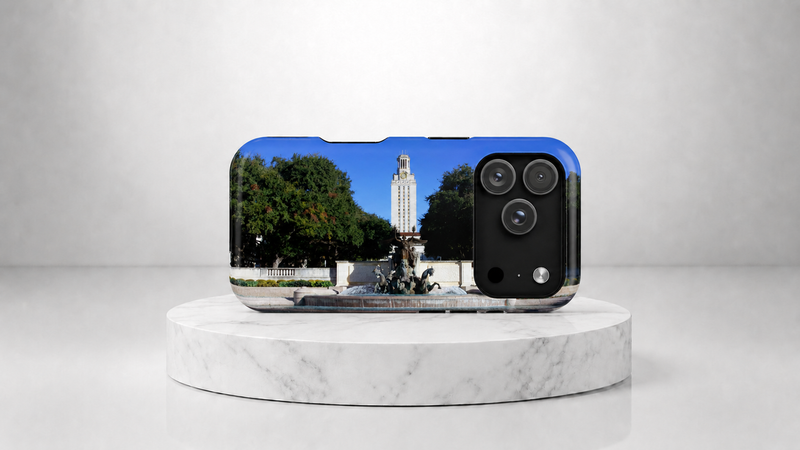 iPhone MagSafe Case | Littlefield Fountain | Austin | My Blu Horizon