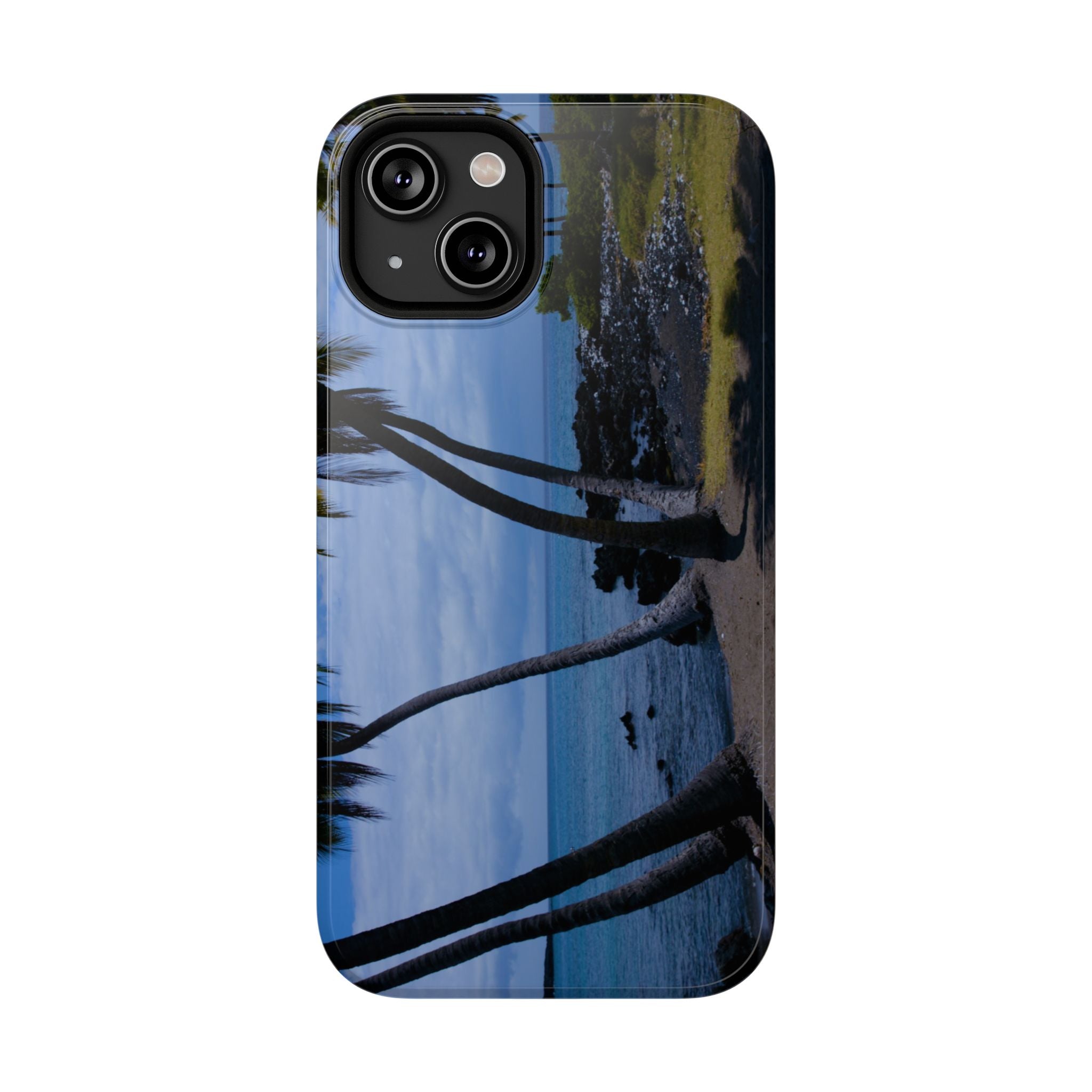 Phone Case - Hawaiian Beach and Palm Trees - My Blu Horizon