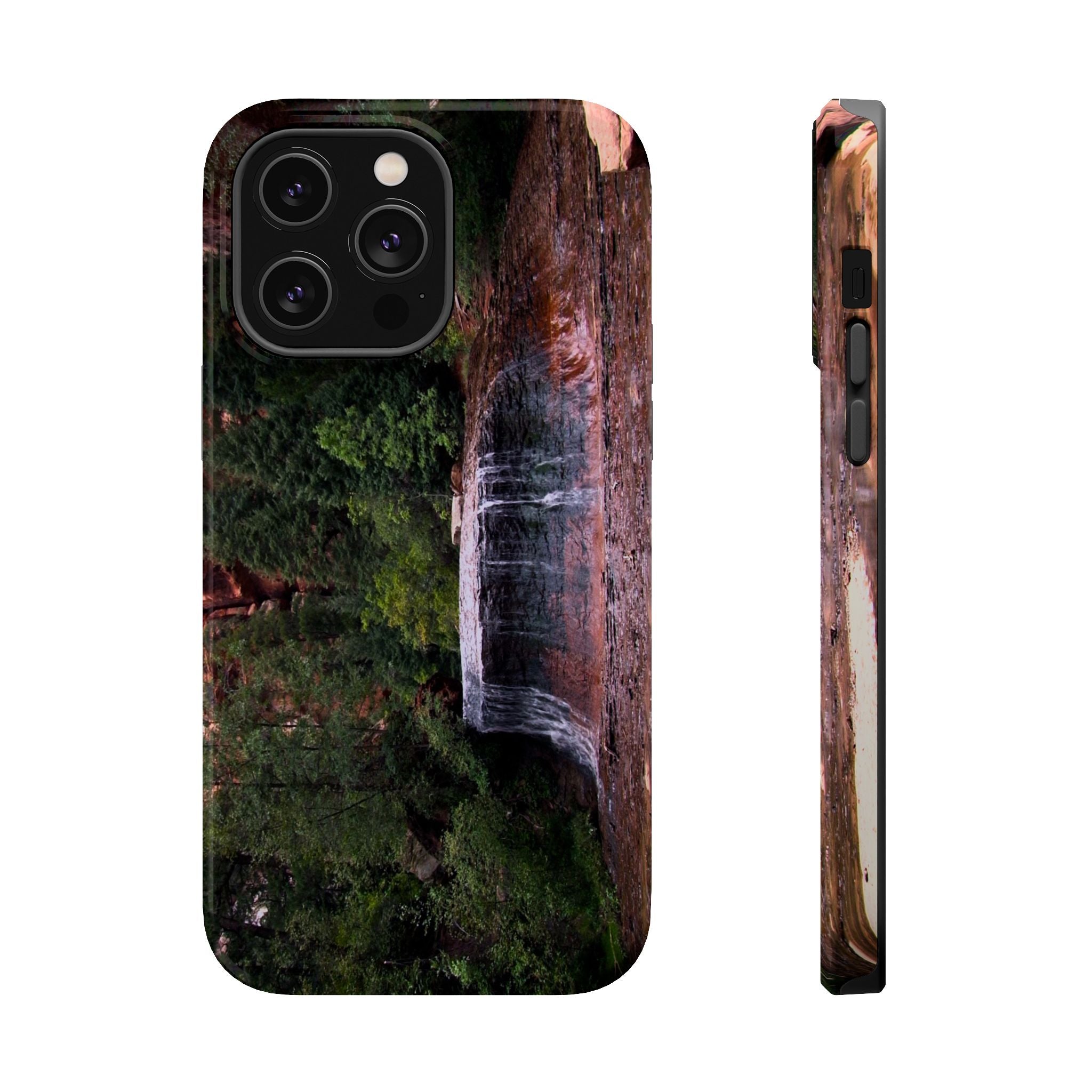 iPhone MagSafe Case | Arch Angel Cascades | Zion National Park | My Blu Horizon