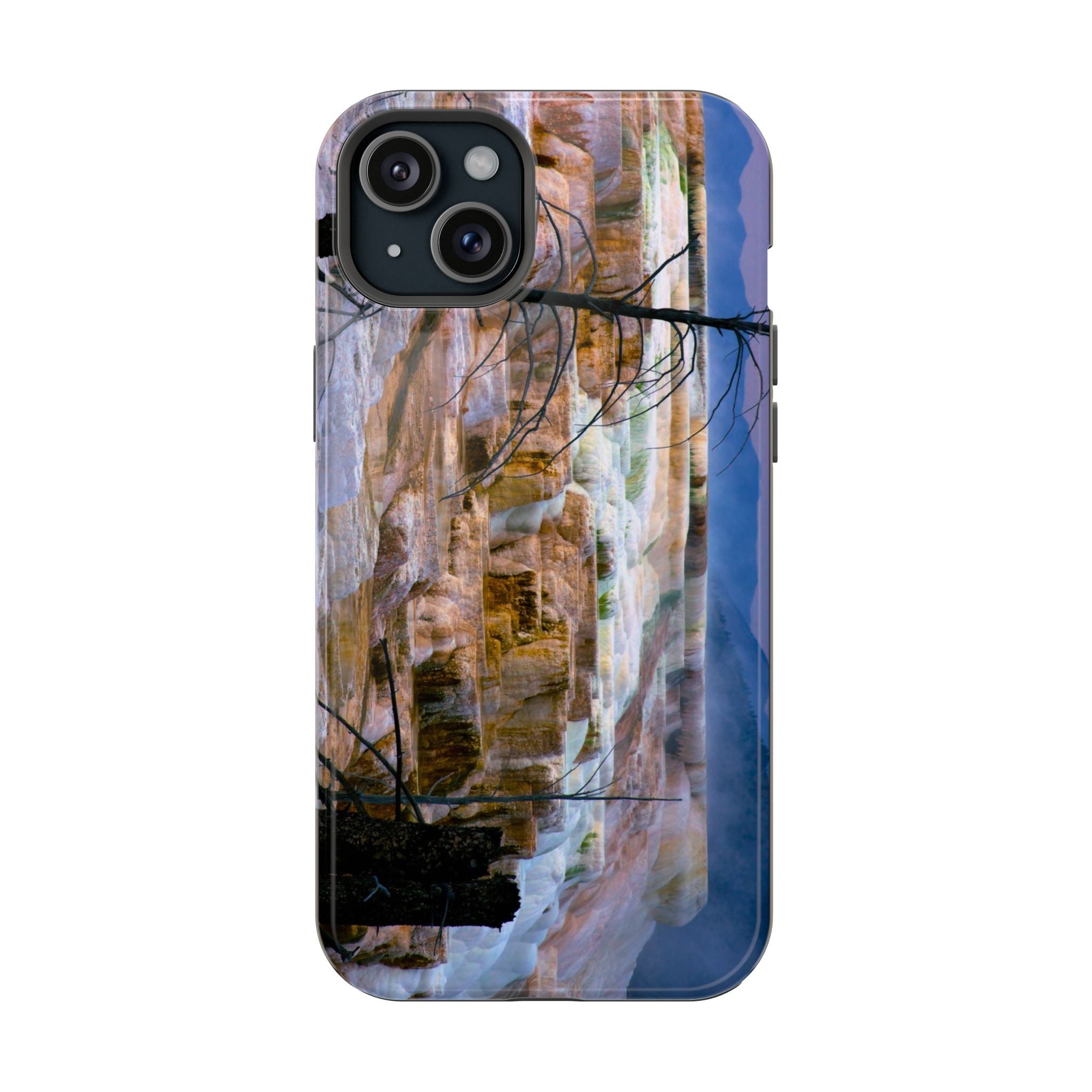 Iphone MagSafe Case - Mammoth Hot Springs, Yellowstone - My Blu Horizon