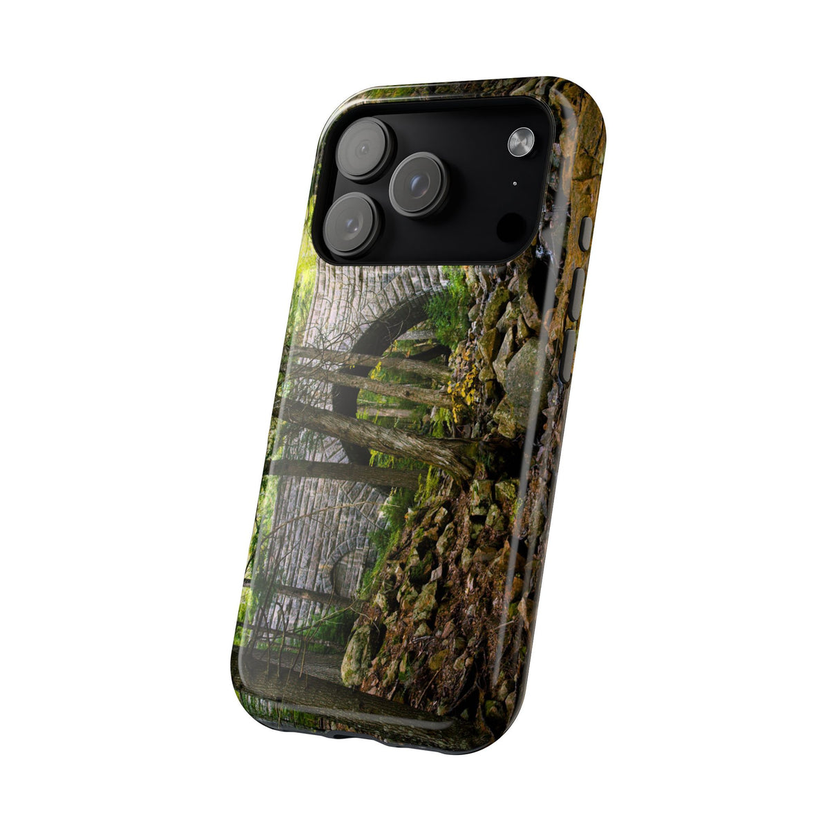 iPhone MagSafe Case | Hemlock Bridge | Acadia National Park | My Blu Horizon