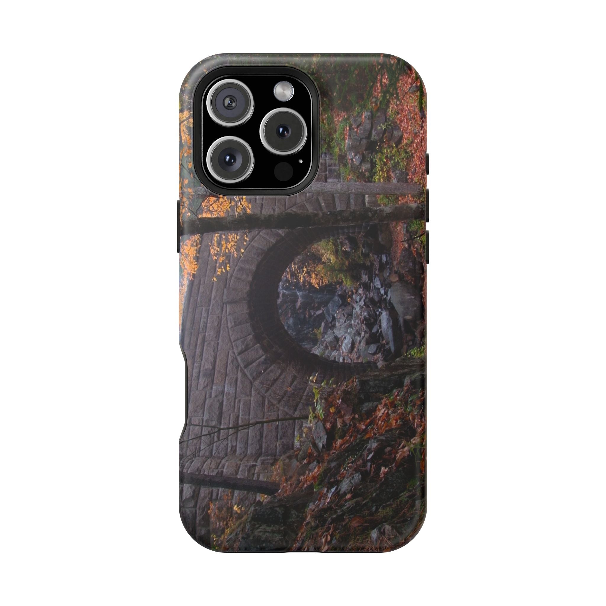 Phone Case - Waterfall Bridge, Acadia - My Blu Horizon