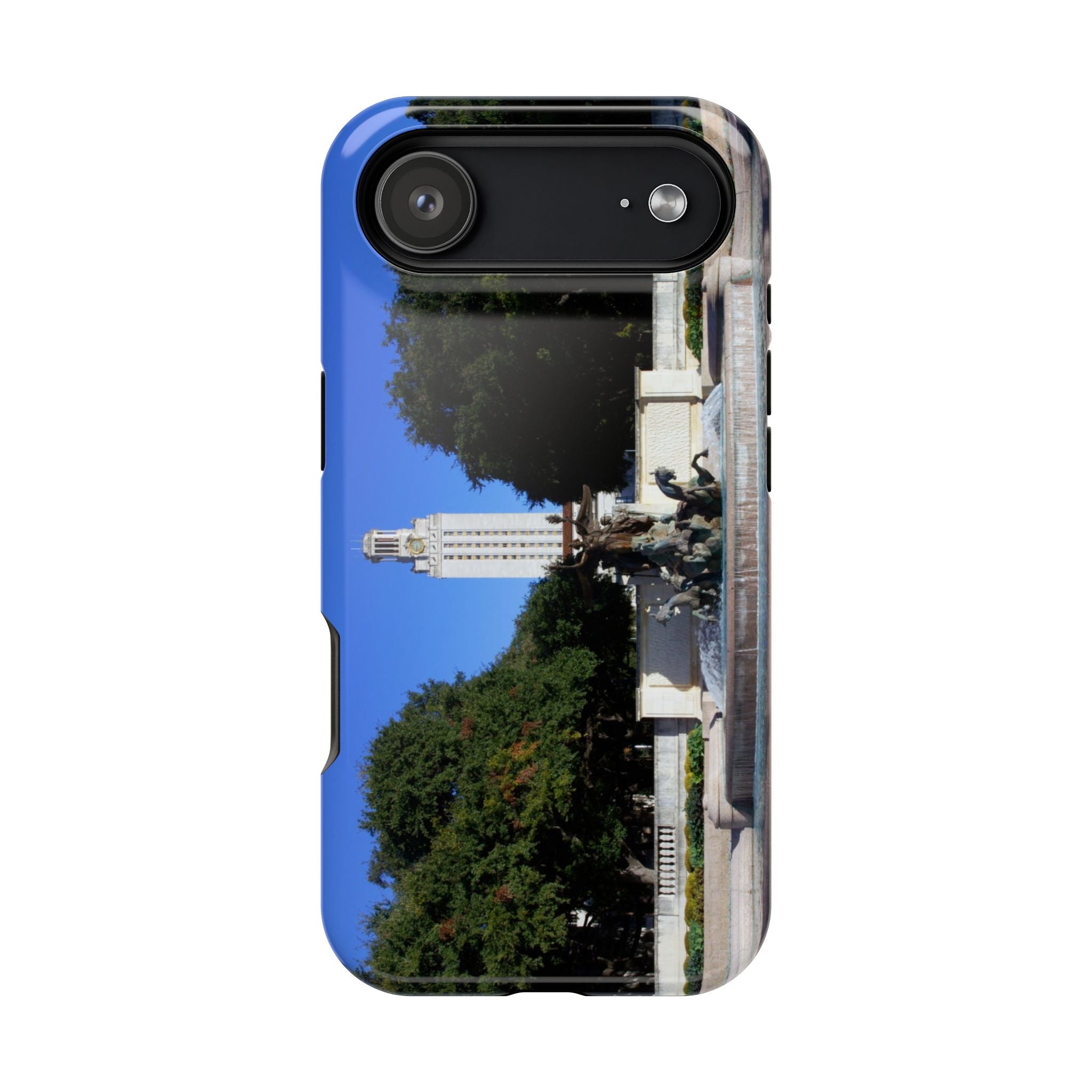 Iphone MagSafe Case - Littlefield Fountain, Texas Longhorns - My Blu Horizon