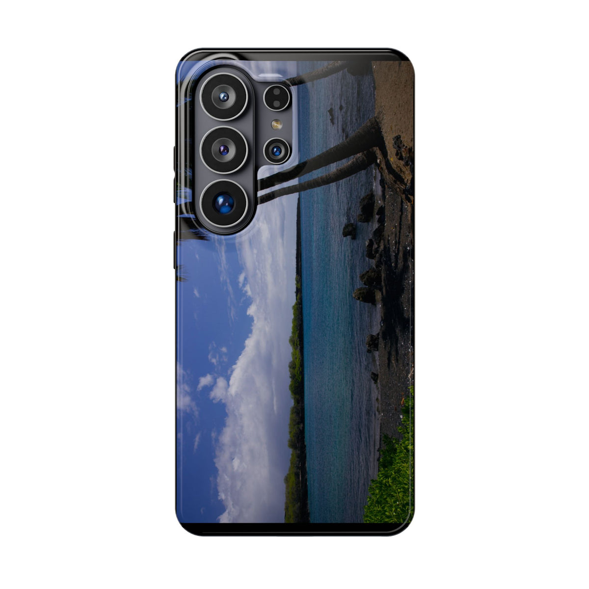 iPhone MagSafe Case | Big Island Black Sand and Blue Ocean | Hawaii | My Blu Horizon