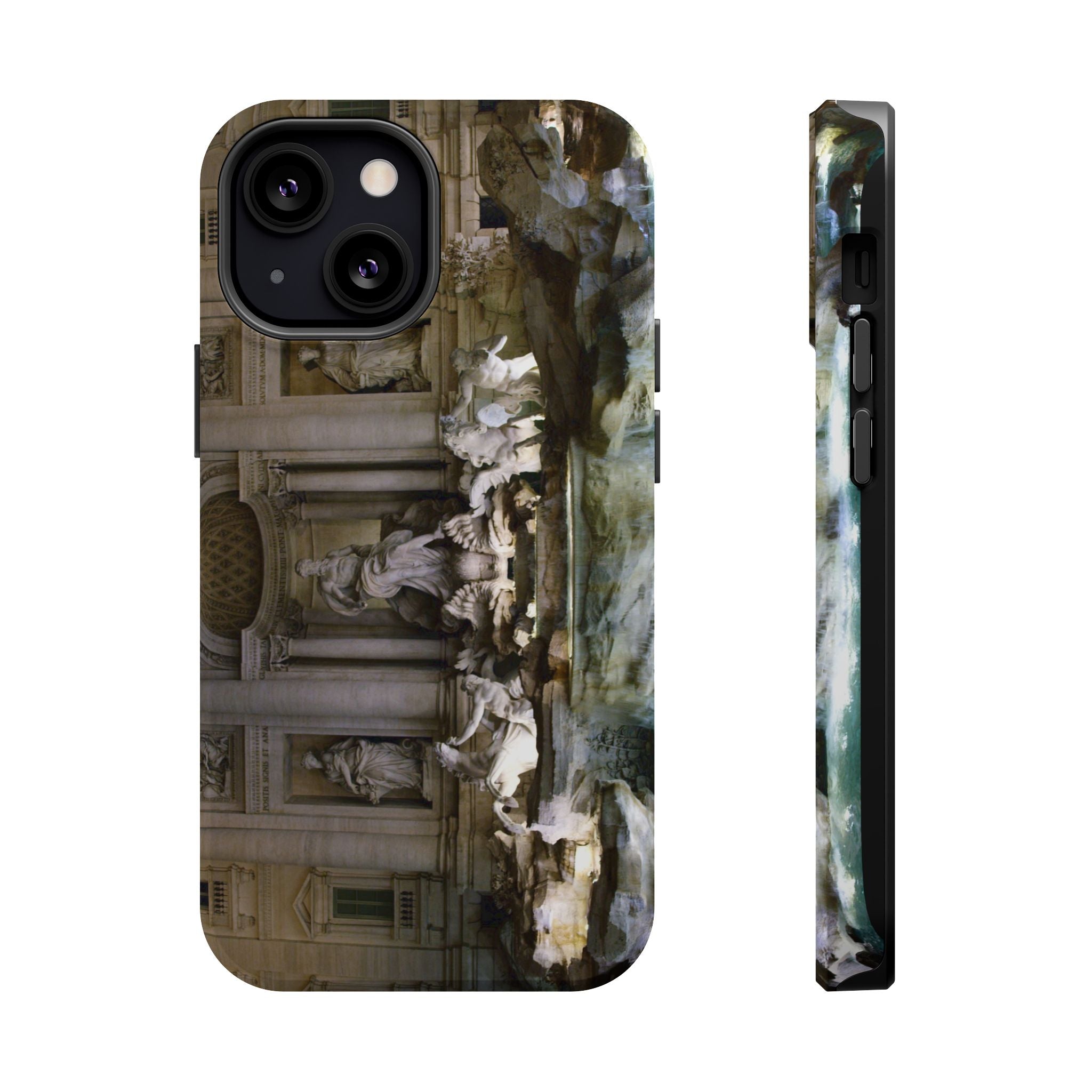 Iphone MagSafe Case - Fontana di Trevi, Rome, Italy - My Blu Horizon