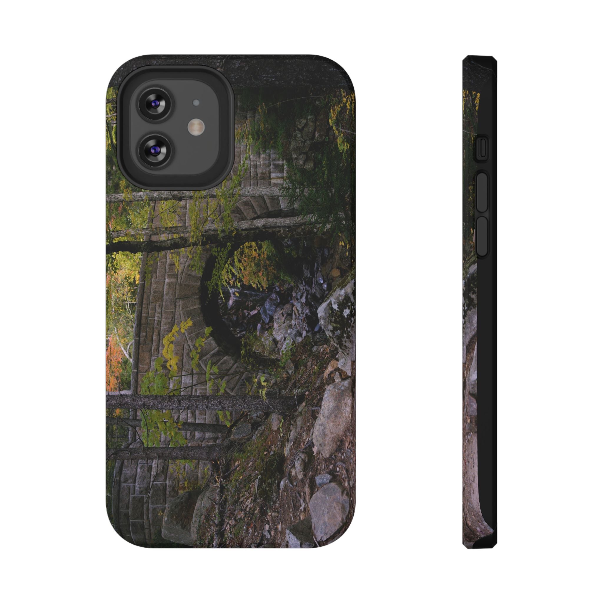 Phone Case - Waterfall Bridge, Acadia - My Blu Horizon