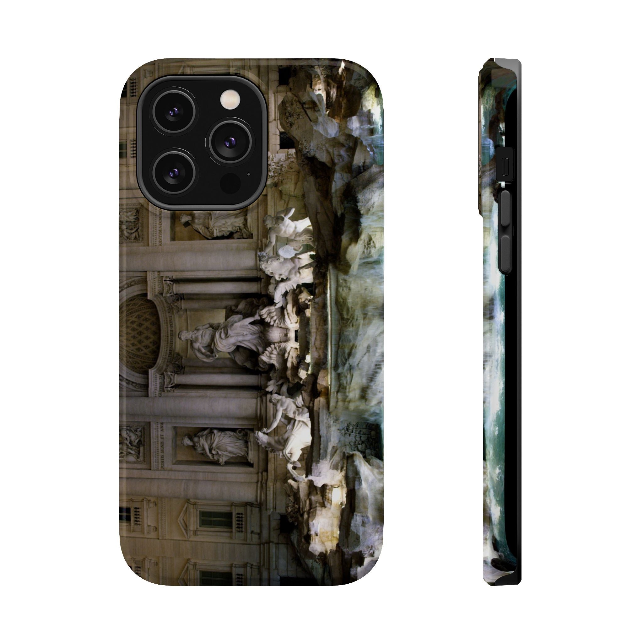 Iphone MagSafe Case - Fontana di Trevi, Rome, Italy - My Blu Horizon