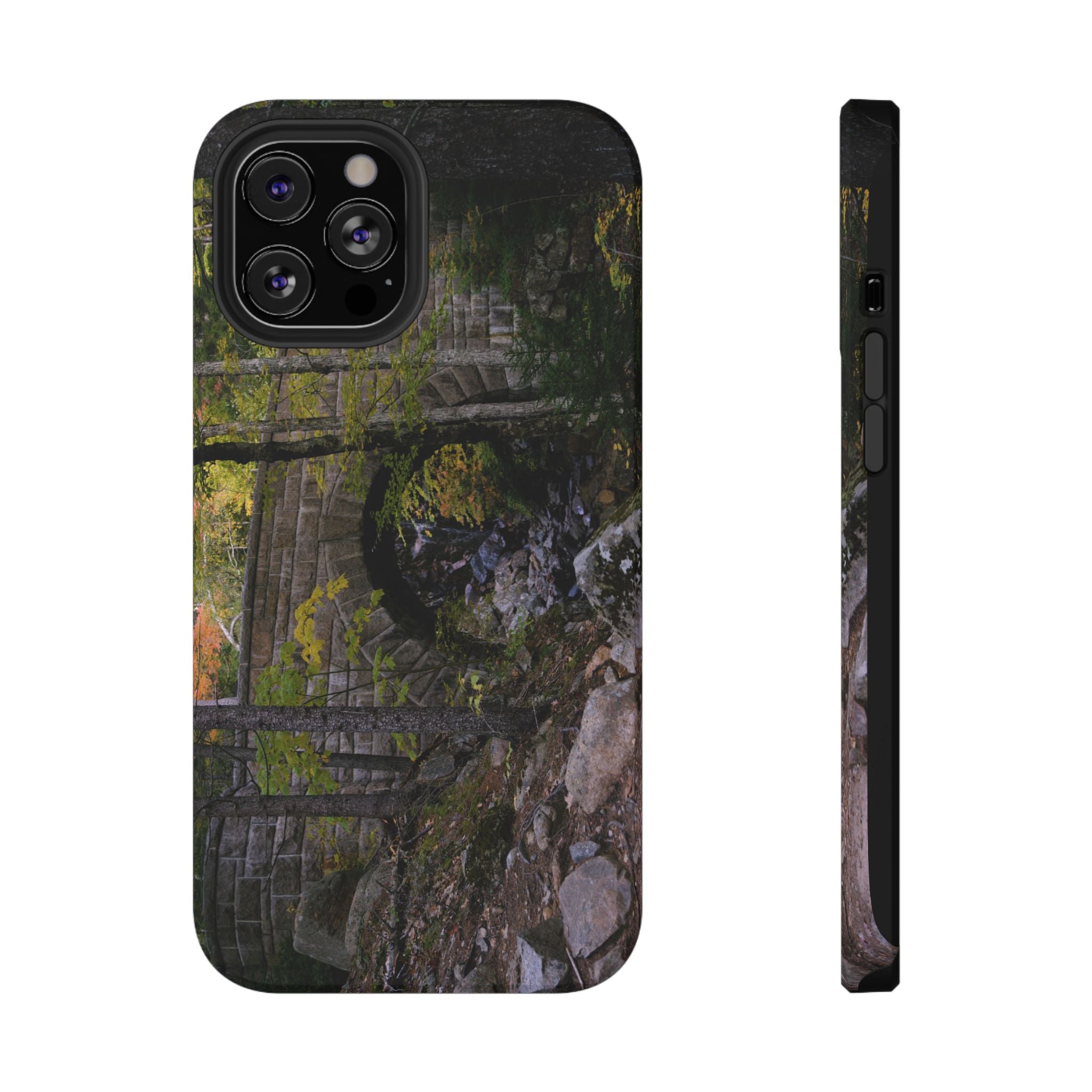 Phone Case - Waterfall Bridge, Acadia - My Blu Horizon