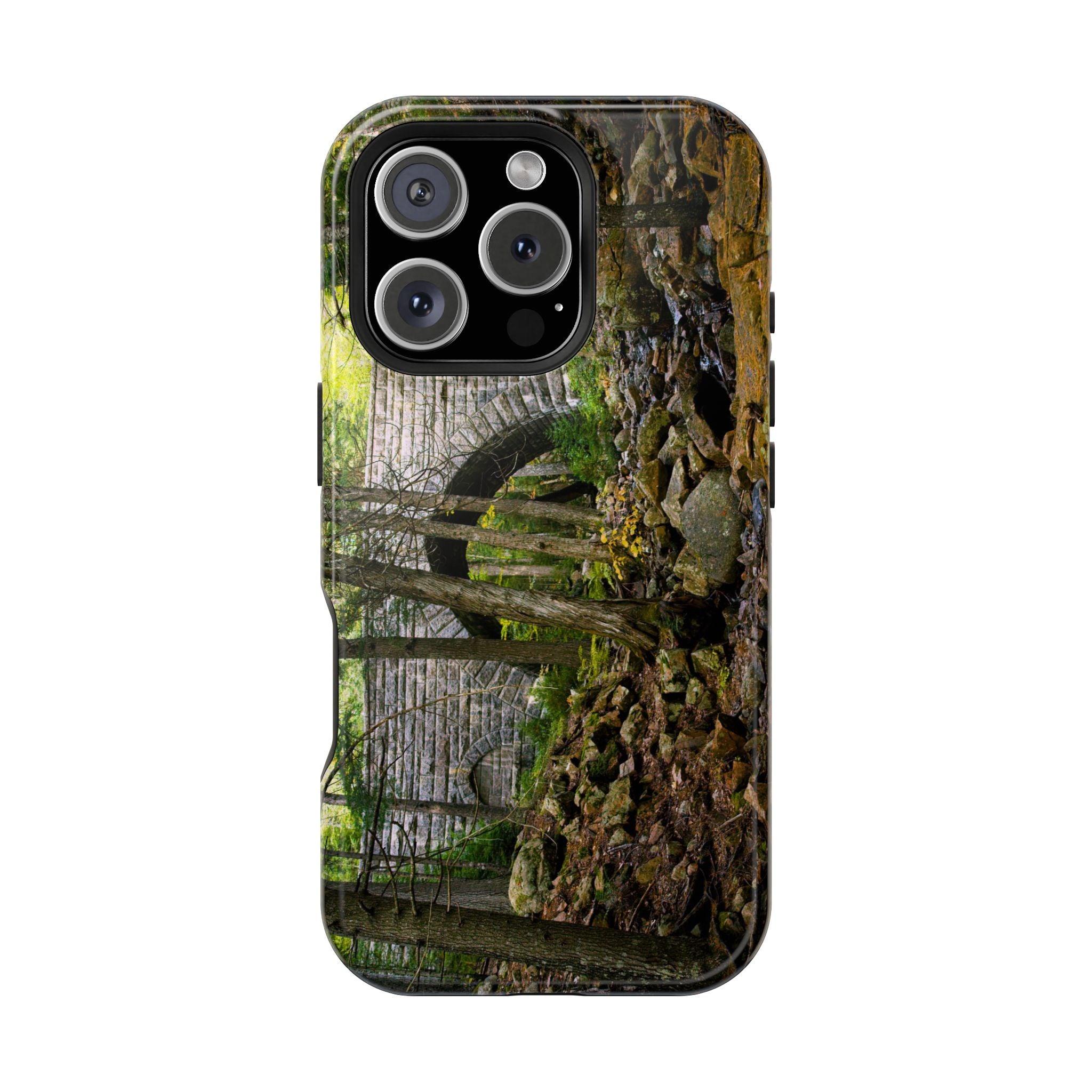 Iphone MagSafe Case - Hemlock Bridge, Acadia - My Blu Horizon