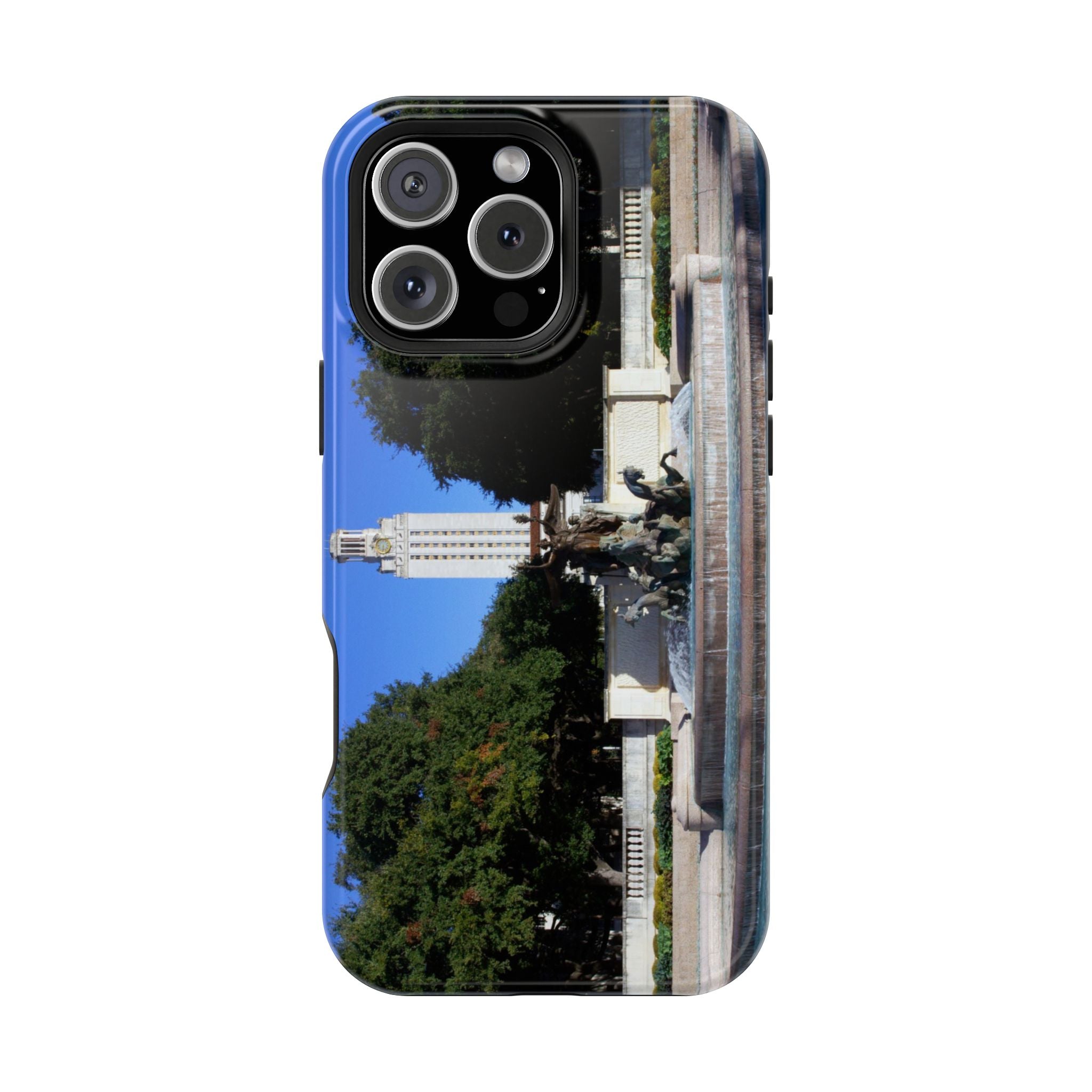Phone Case - Littlefield Fountain, Texas Longhorns - My Blu Horizon