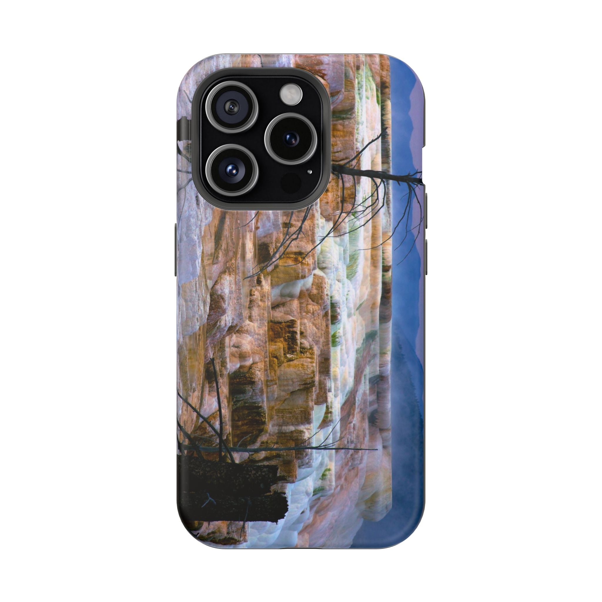 Iphone MagSafe Case - Mammoth Hot Springs, Yellowstone - My Blu Horizon