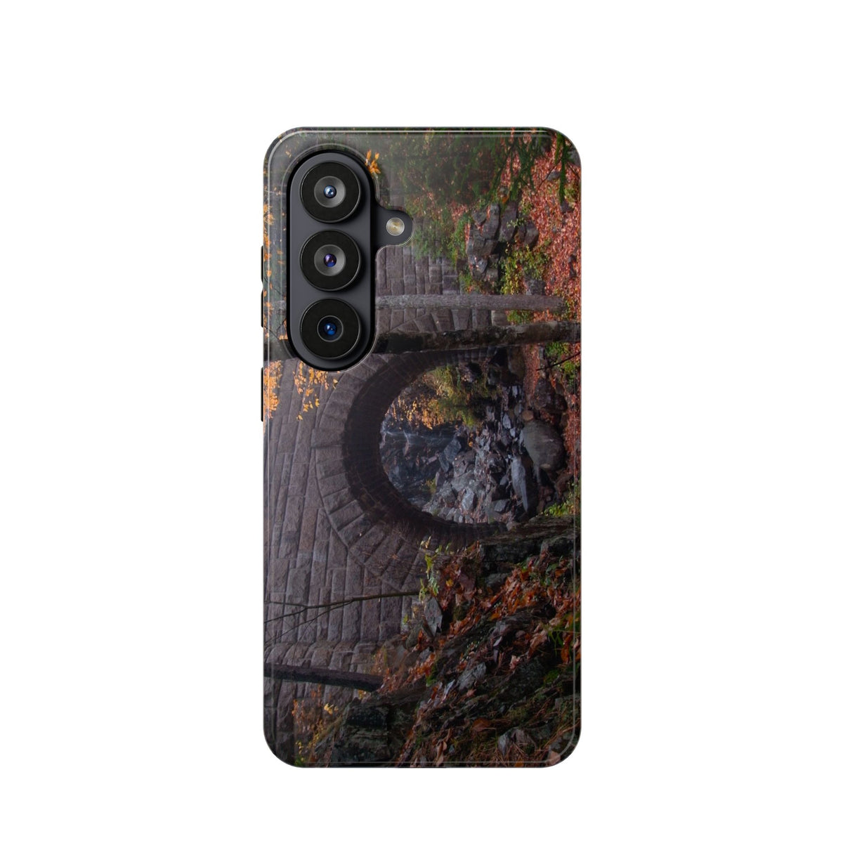 iPhone MagSafe Case | Waterfall Bridge Fall | Acadia National Park | My Blu Horizon