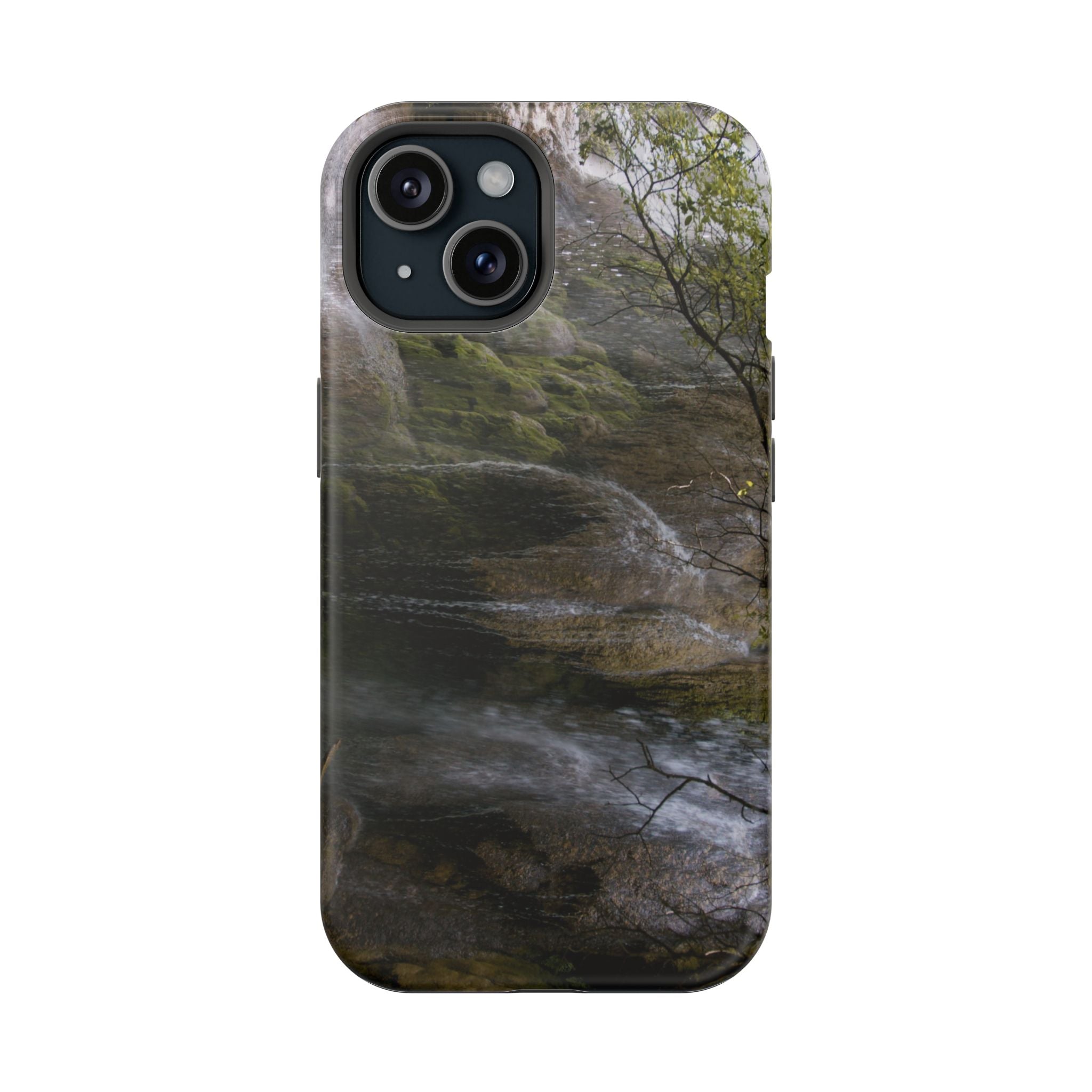 Iphone MagSafe Case - Gorman Falls, Texas, Bend State Park - My Blu Horizon