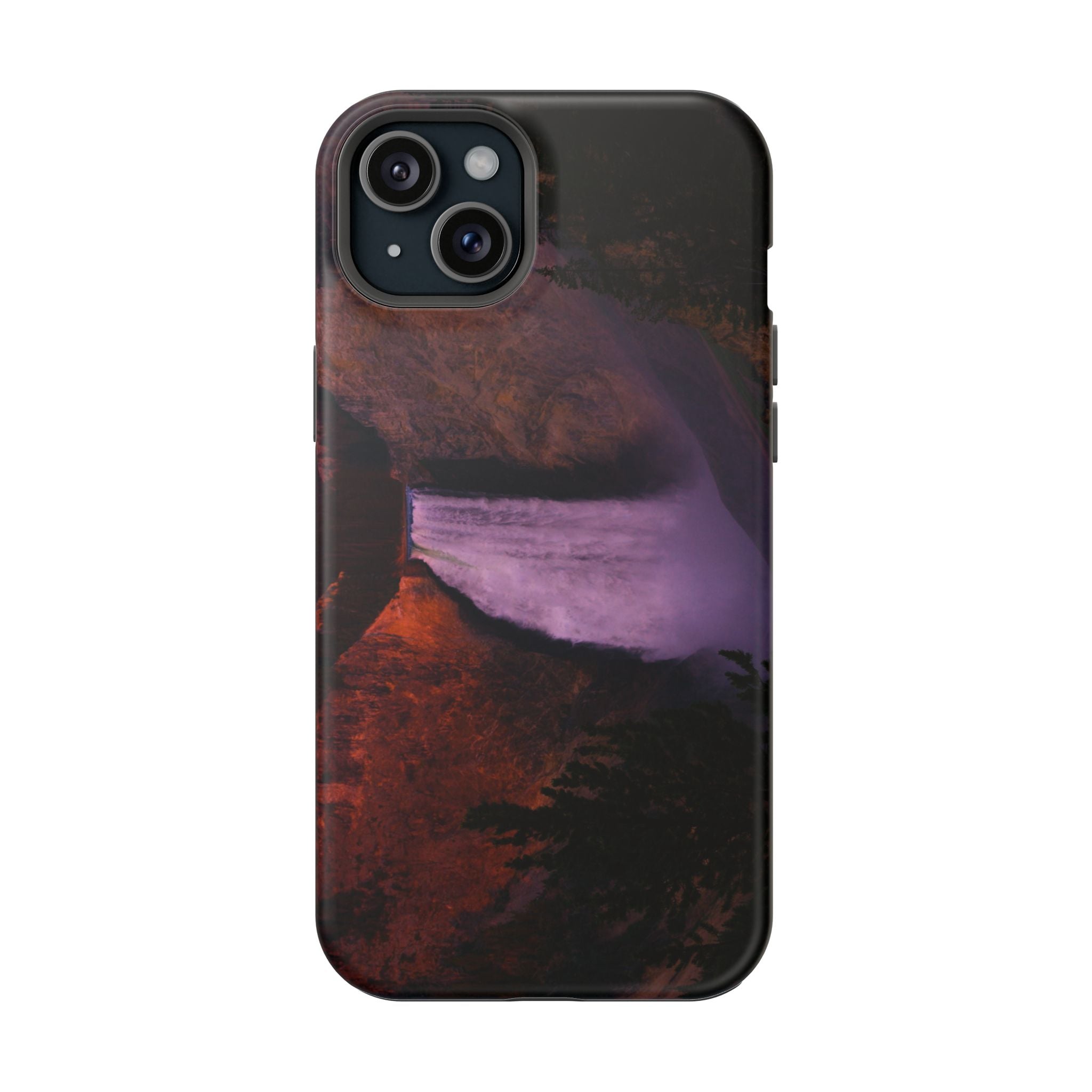 iPhone MagSafe Case | Lower Falls Sunrise | Yellowstone National Park | My Blu Horizon