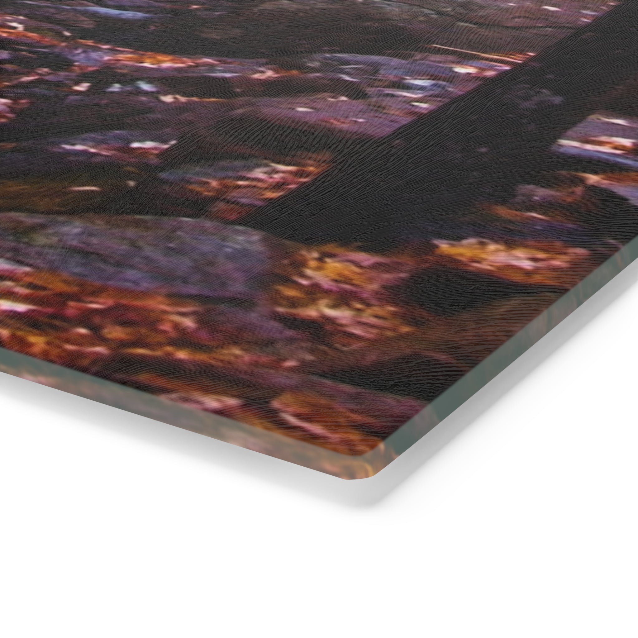 Tempered Glass Cutting Board - Hemlock Bridge,  Acadia - My Blu Horizon