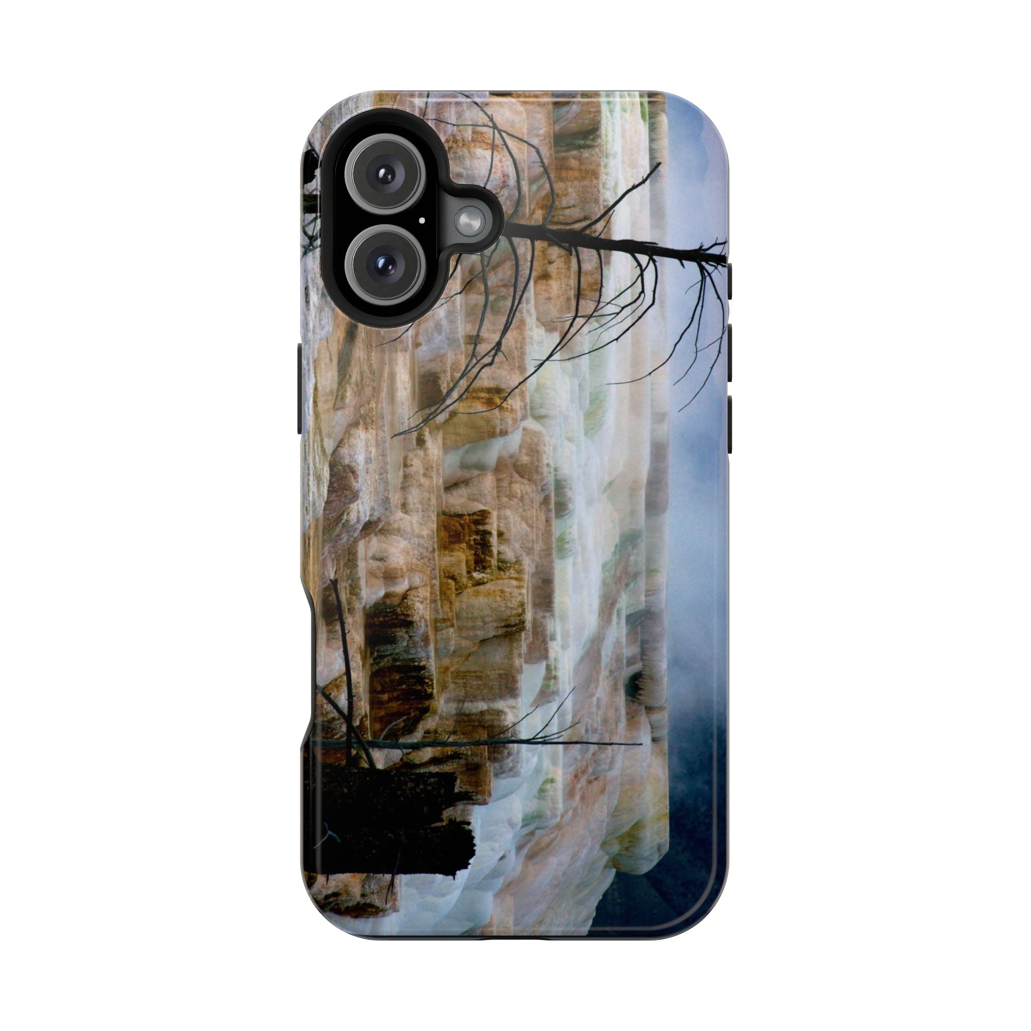 Iphone MagSafe Case - Mammoth Hot Springs, Yellowstone - My Blu Horizon