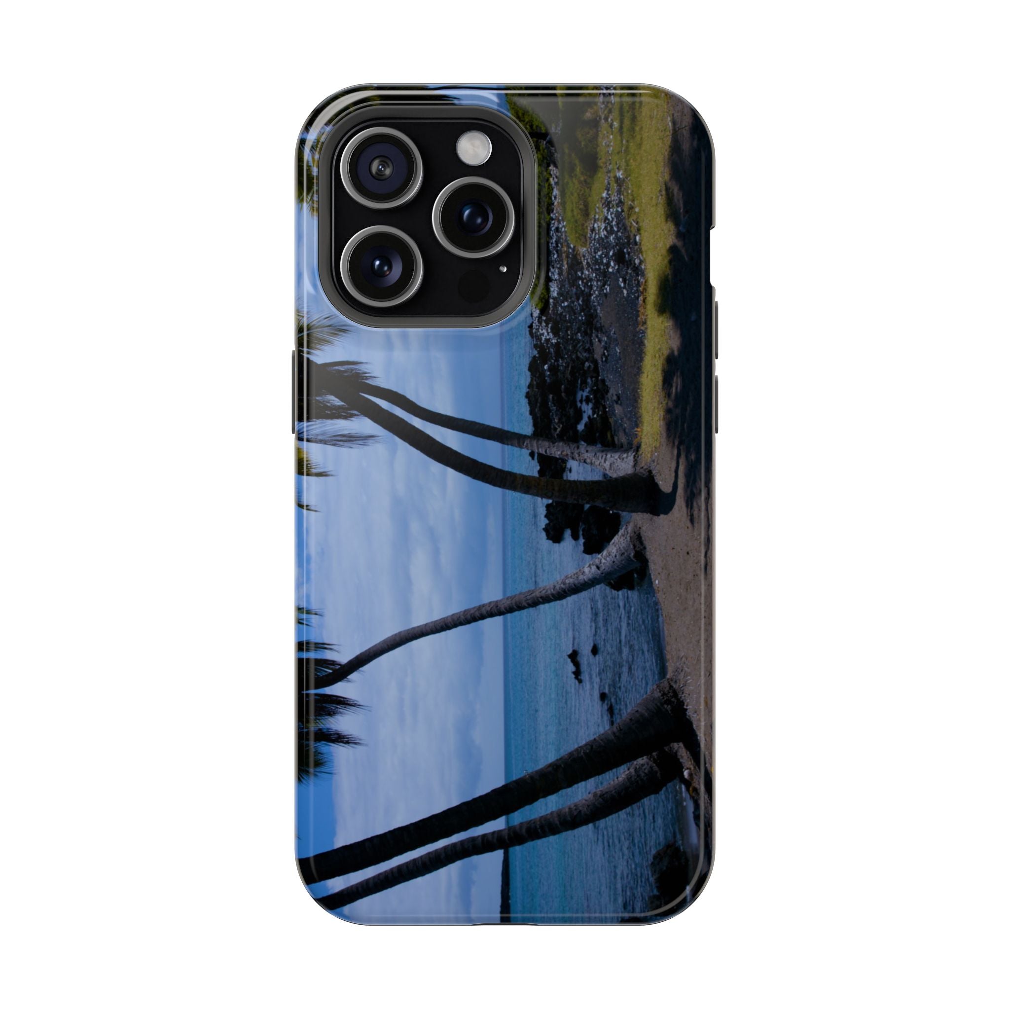Phone Case - Hawaiian Beach and Palm Trees - My Blu Horizon