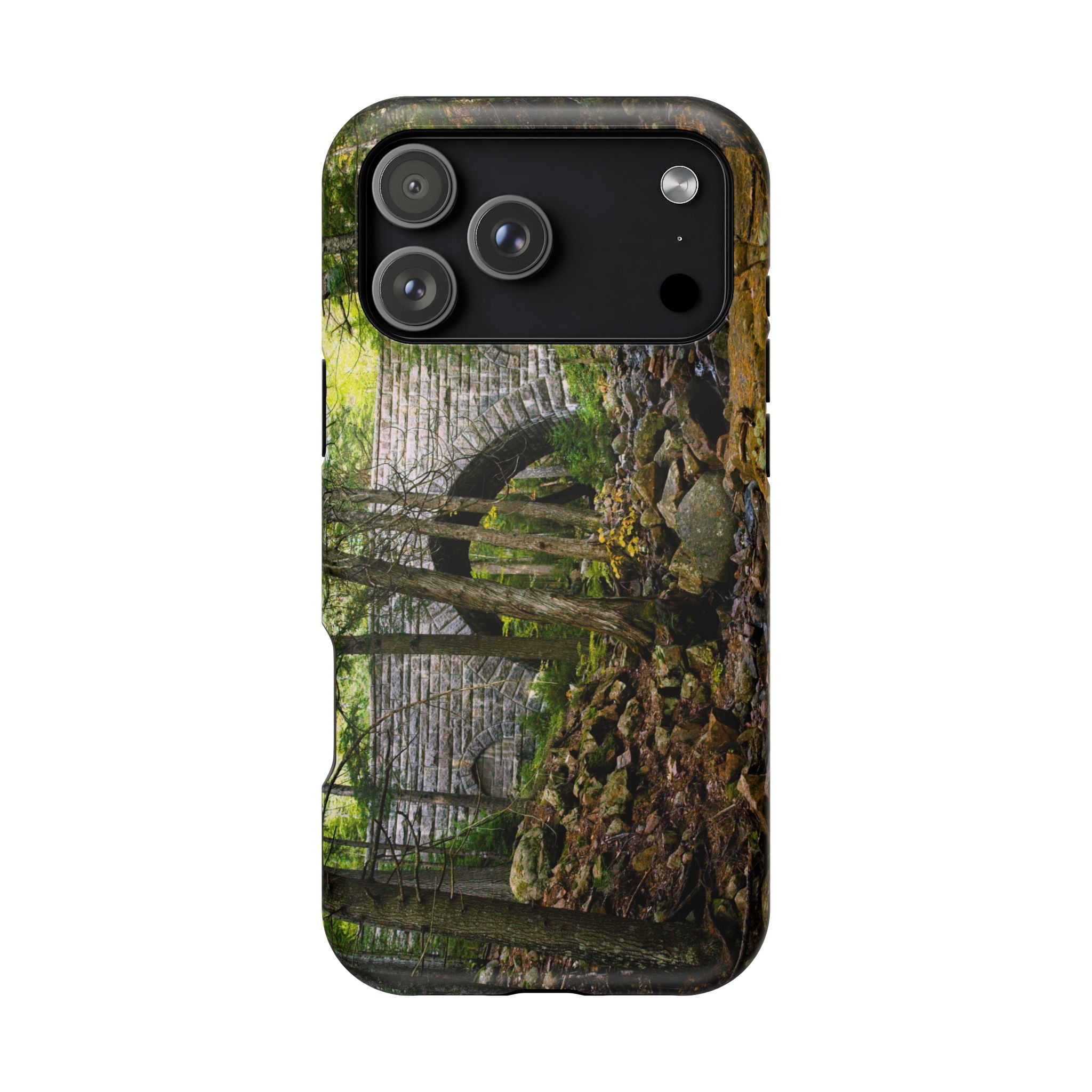 Iphone MagSafe Case - Hemlock Bridge, Acadia - My Blu Horizon