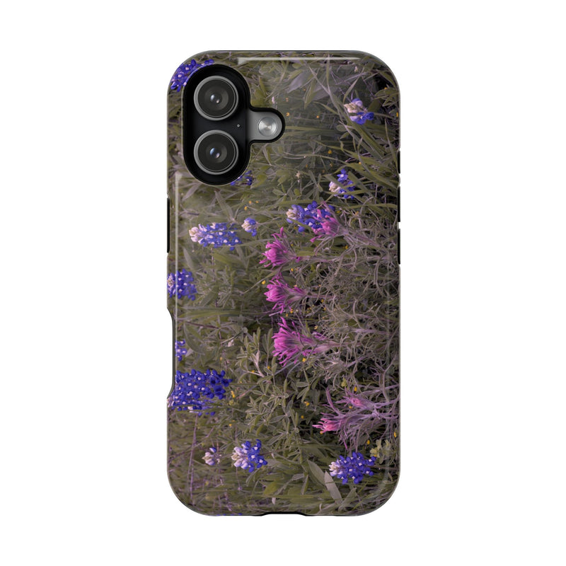 iPhone MagSafe Case |Texas Wildflower Fields | My Blu Horizon