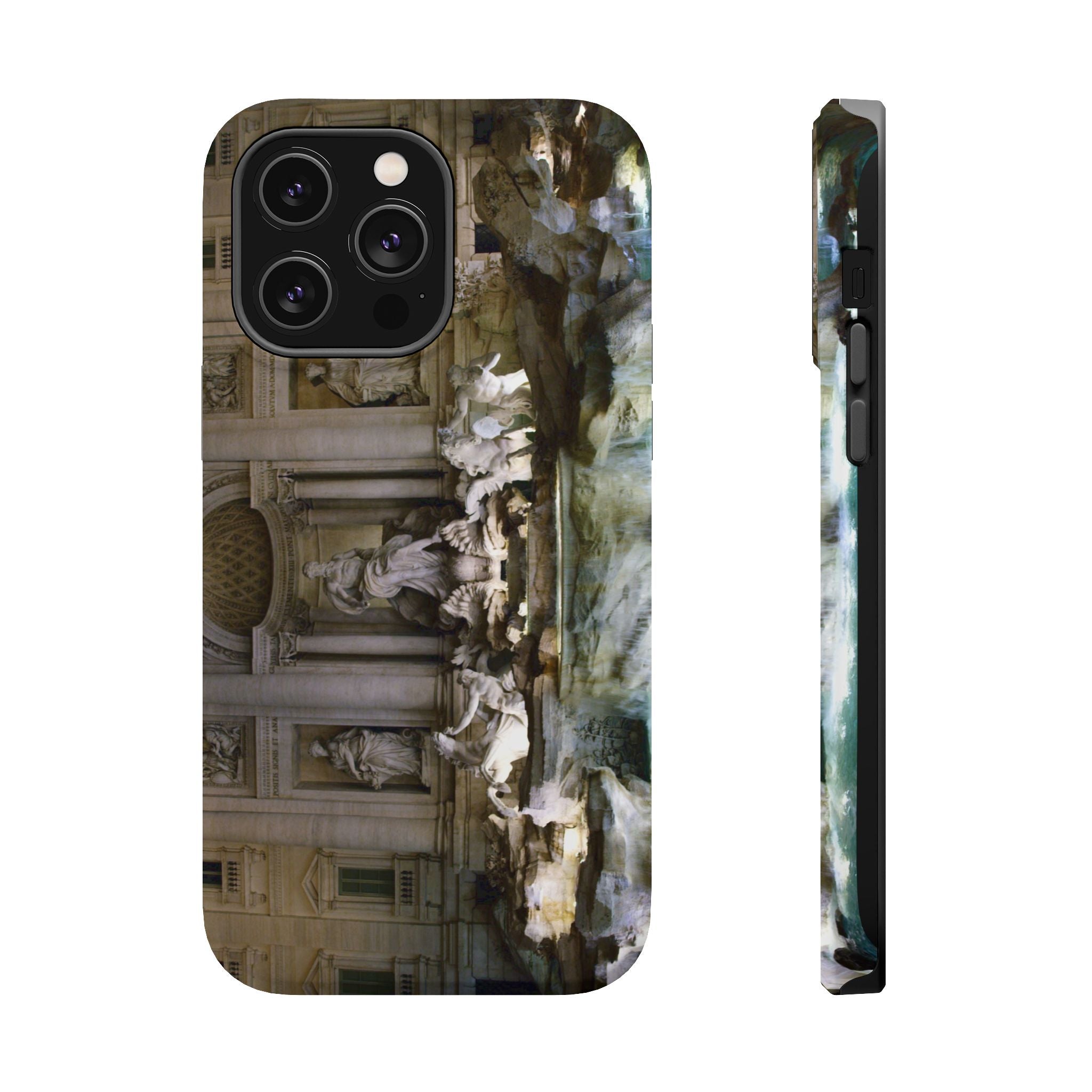 Iphone MagSafe Case - Fontana di Trevi, Rome, Italy - My Blu Horizon