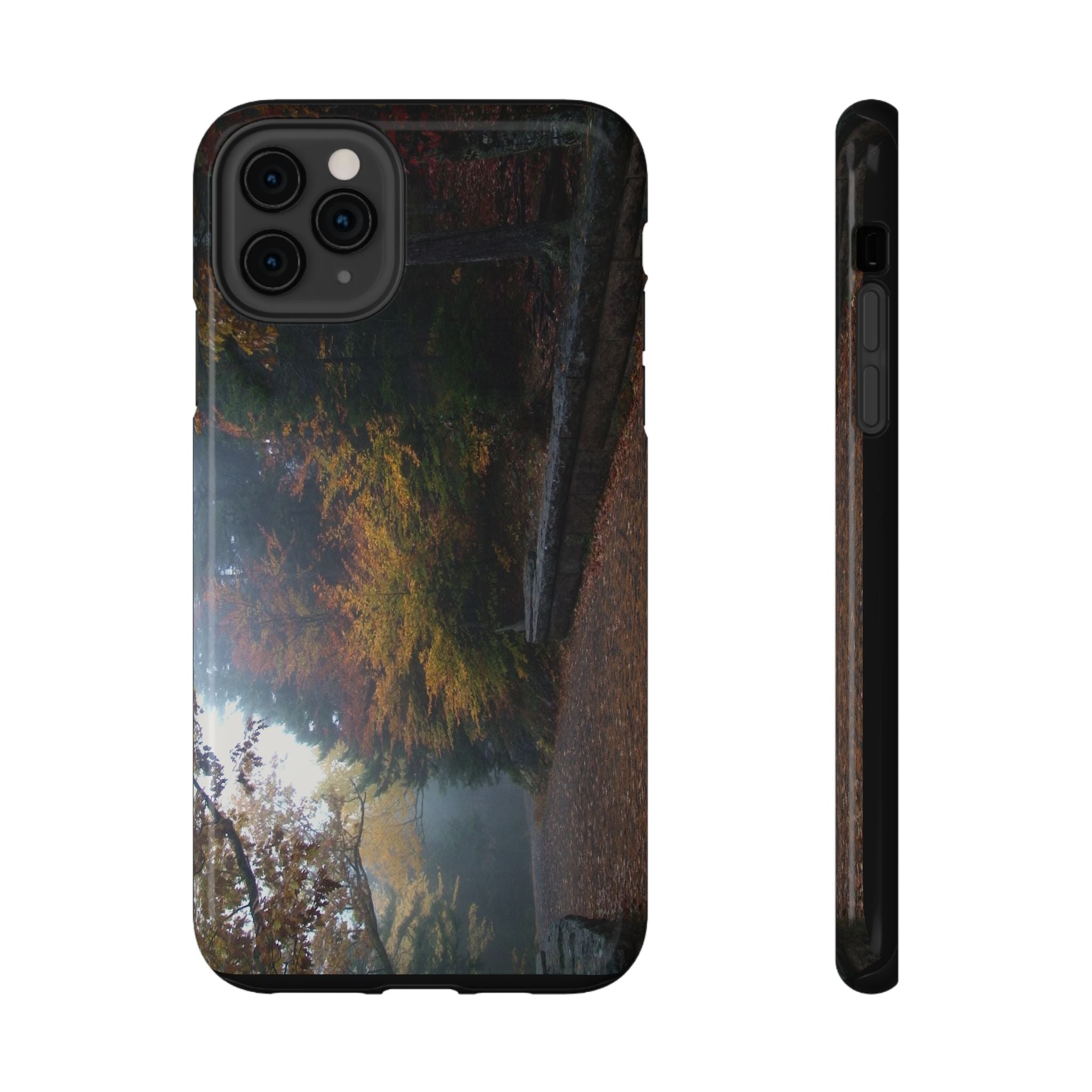 Phone Case | Waterfall Bridge Carriage Road View | Acadia National Park | My Blu Horizon