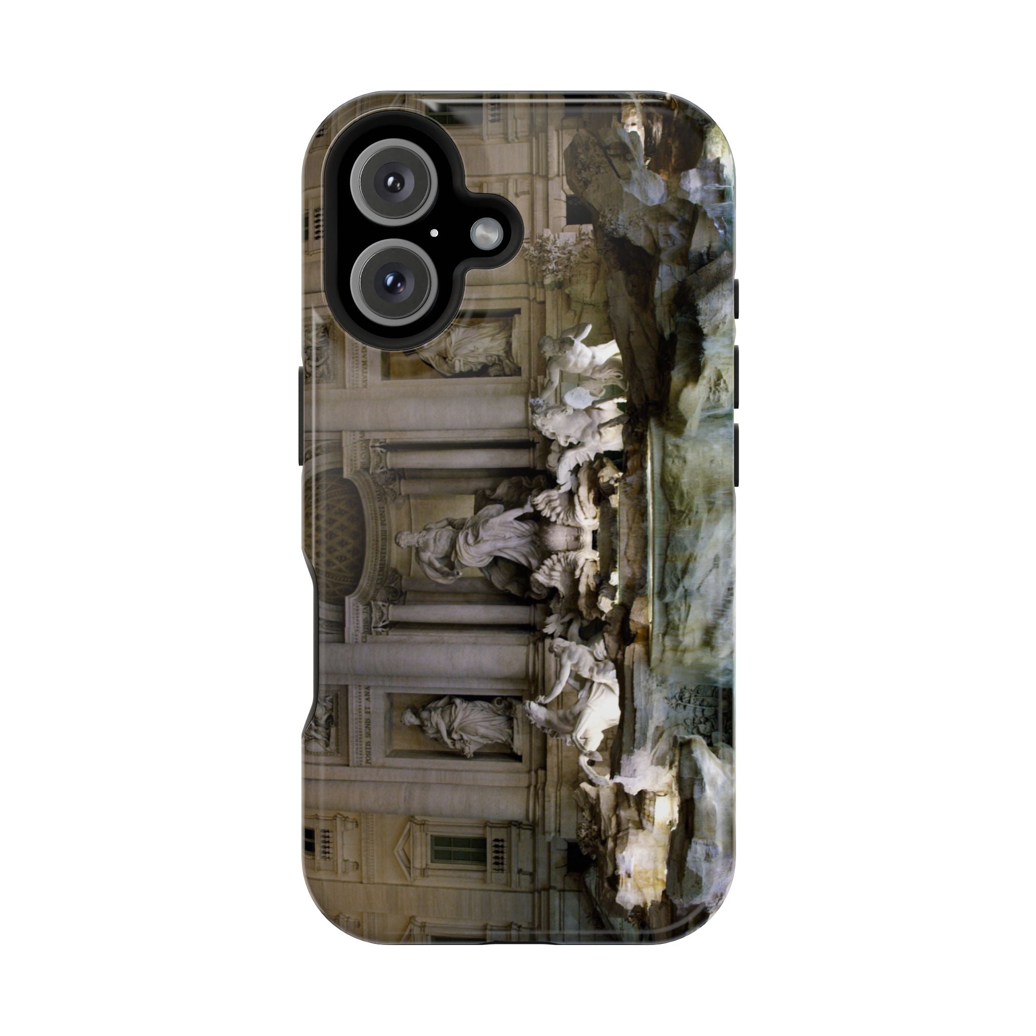 Iphone MagSafe Case - Fontana di Trevi, Rome, Italy - My Blu Horizon