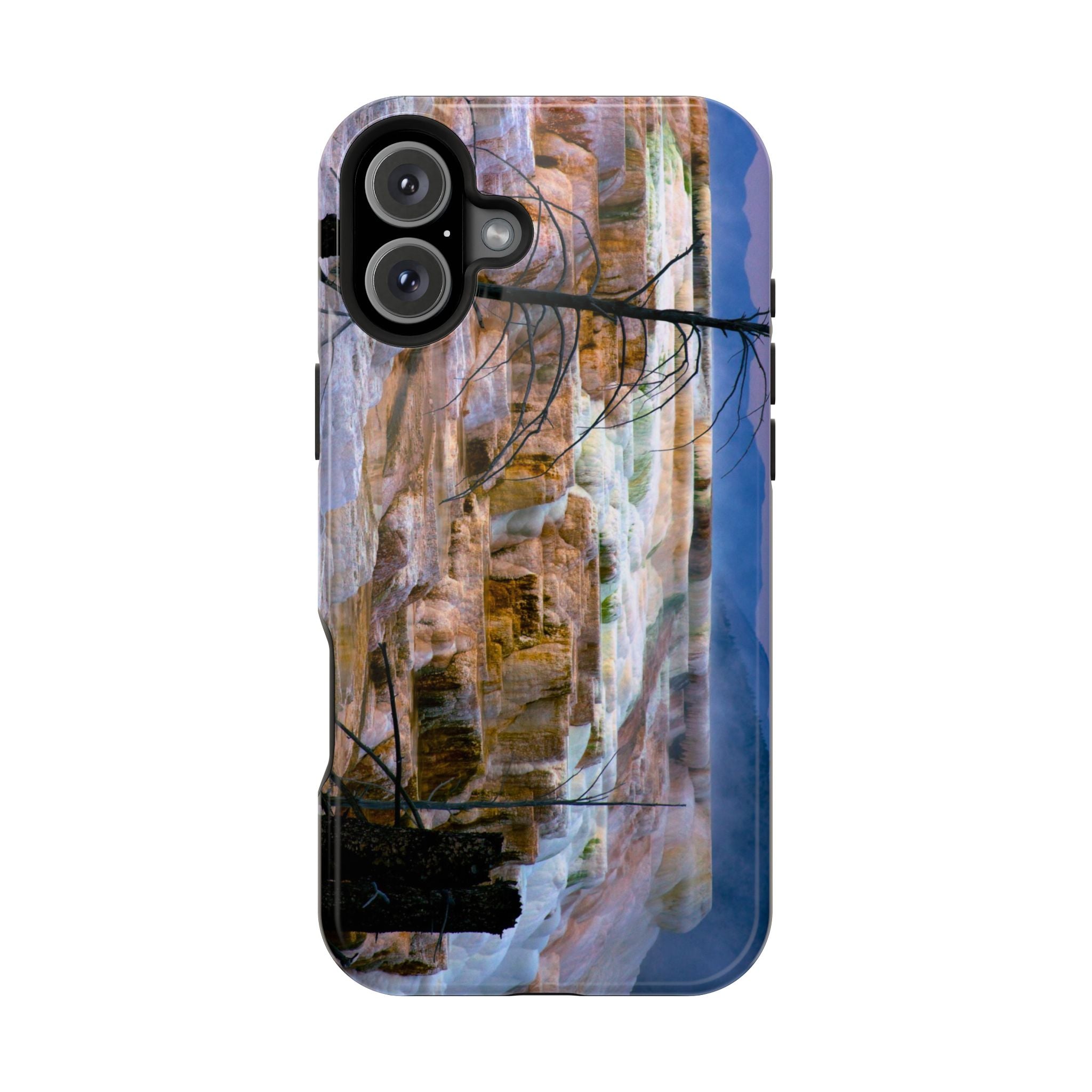 Iphone MagSafe Case - Mammoth Hot Springs, Yellowstone - My Blu Horizon