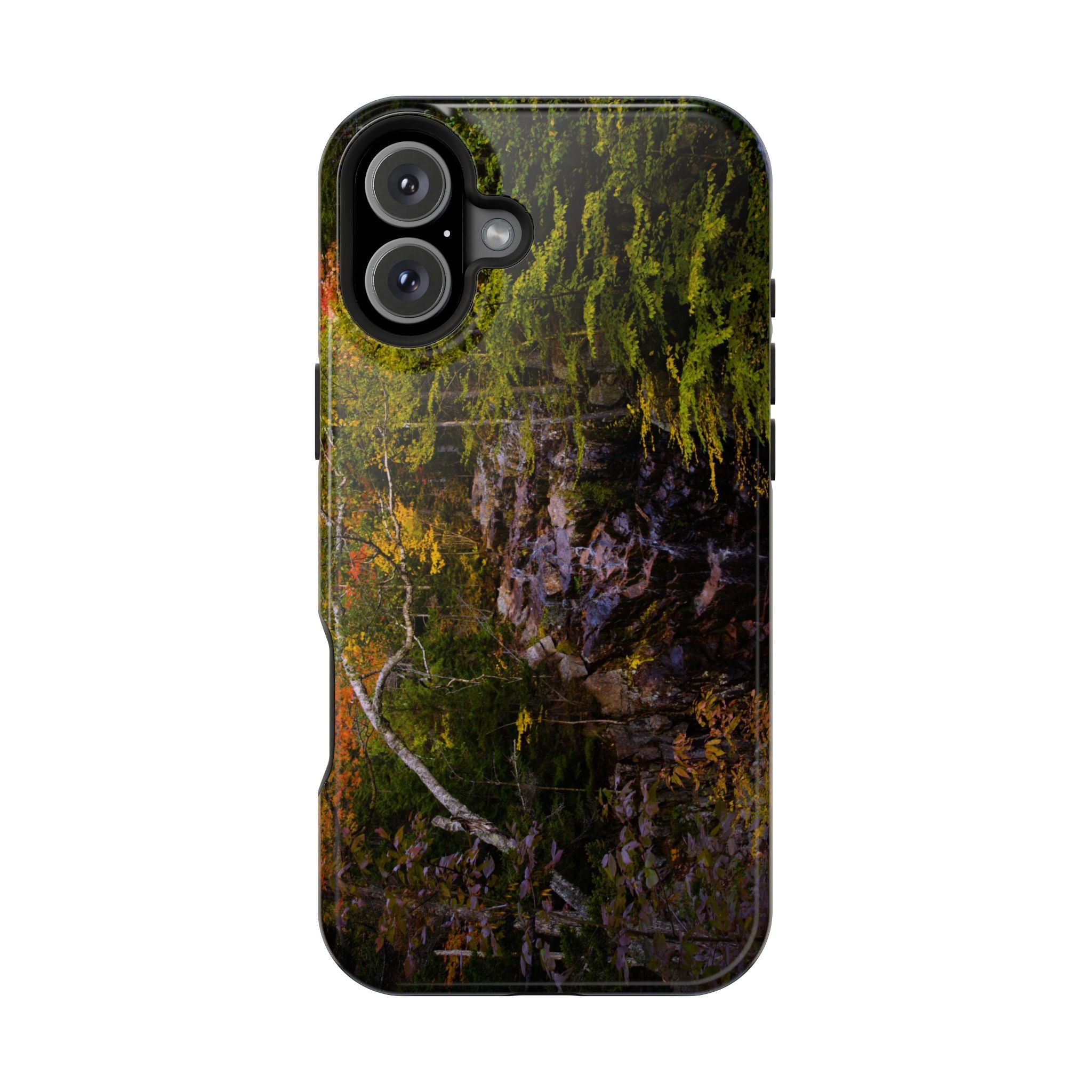iPhone MagSafe Case | Hadlock Falls | Acadia National Park | My Blu Horizon