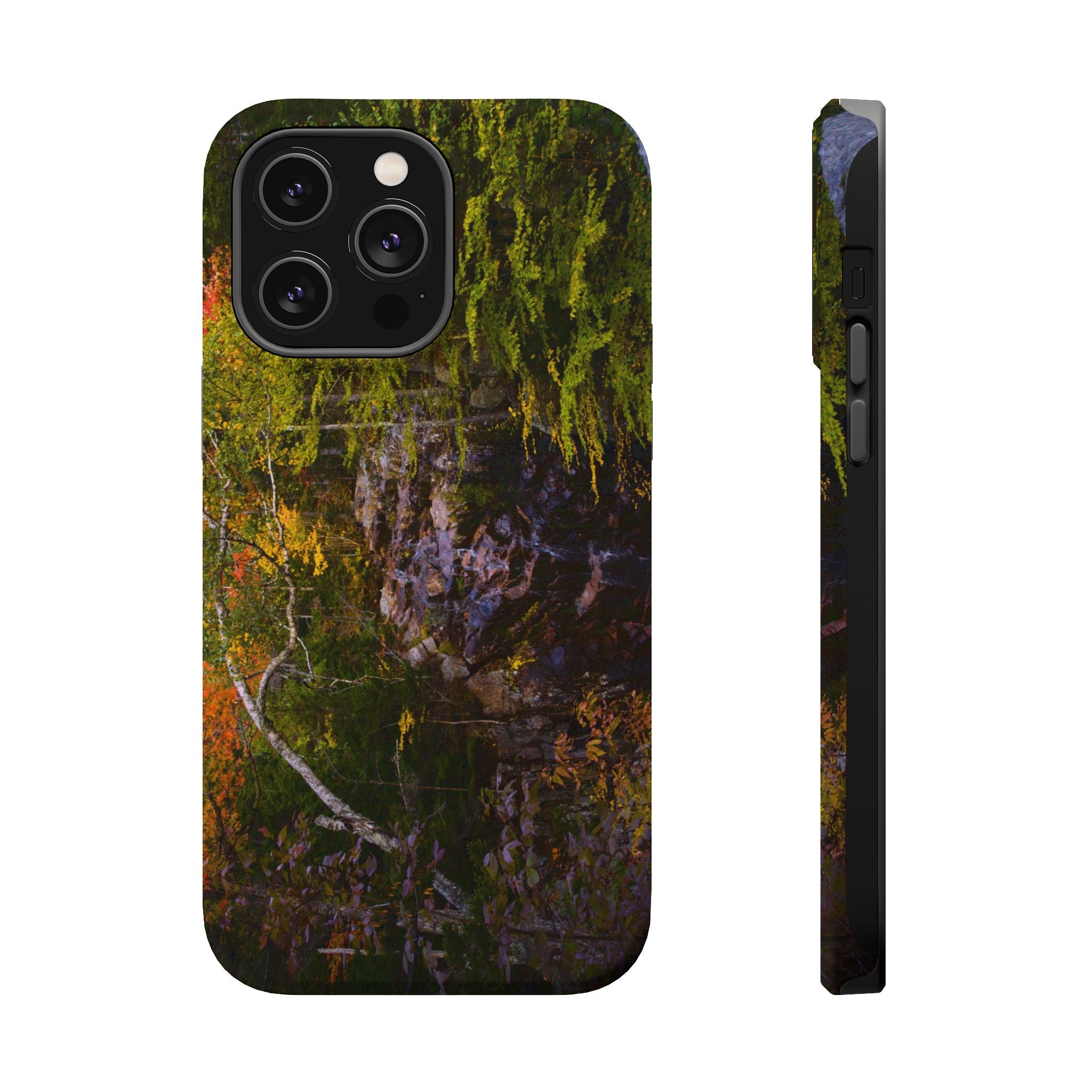 iPhone MagSafe Case | Hadlock Falls | Acadia National Park | My Blu Horizon