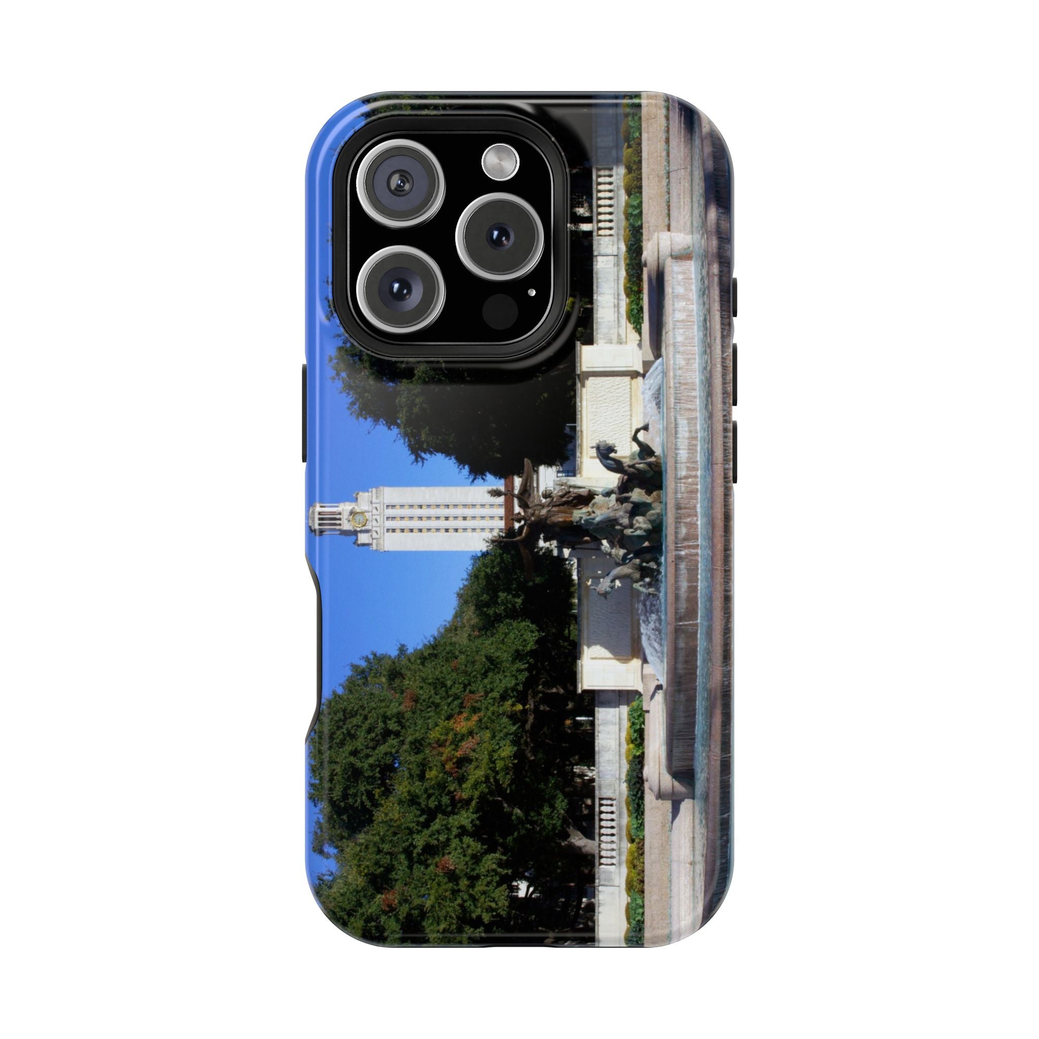 Phone Case - Littlefield Fountain, Texas Longhorns - My Blu Horizon