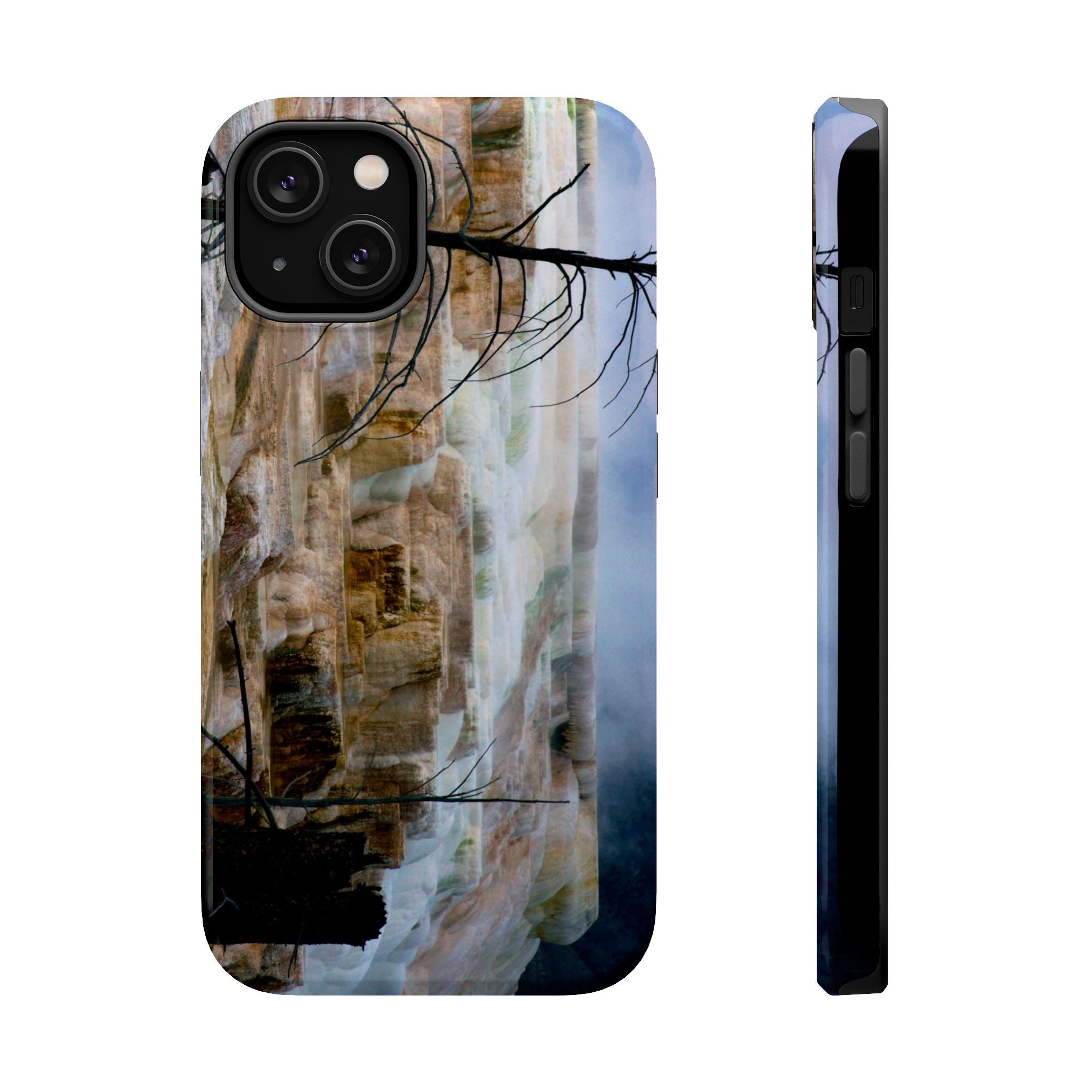 Iphone MagSafe Case - Mammoth Hot Springs, Yellowstone - My Blu Horizon