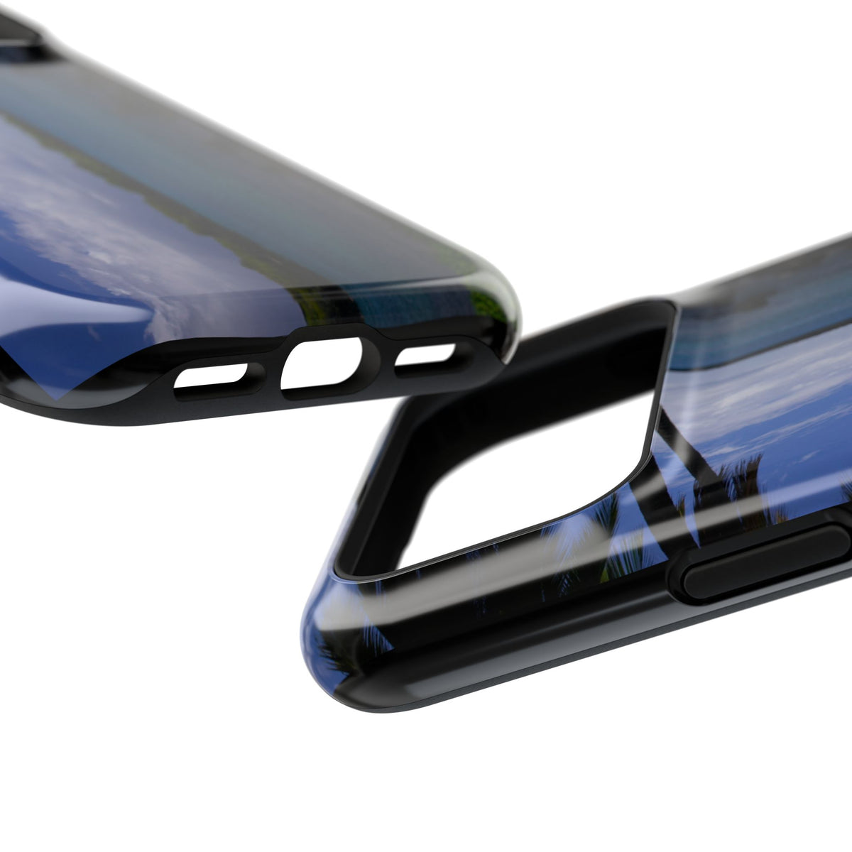 iPhone MagSafe Case | Big Island Black Sand and Blue Ocean | Hawaii | My Blu Horizon
