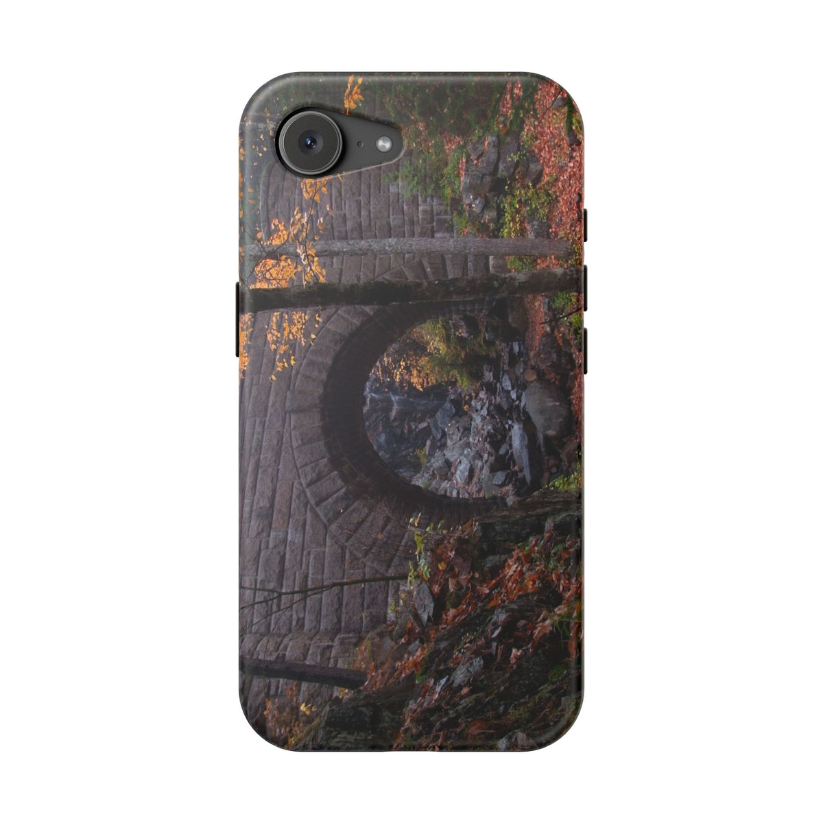 iPhone MagSafe Case | Waterfall Bridge Fall | Acadia National Park | My Blu Horizon