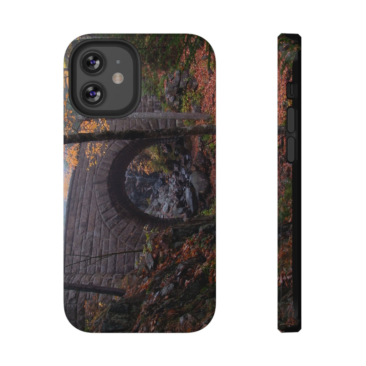 Phone Case  | Waterfall Bridge Fall | Acadia National Park | My Blu Horizon