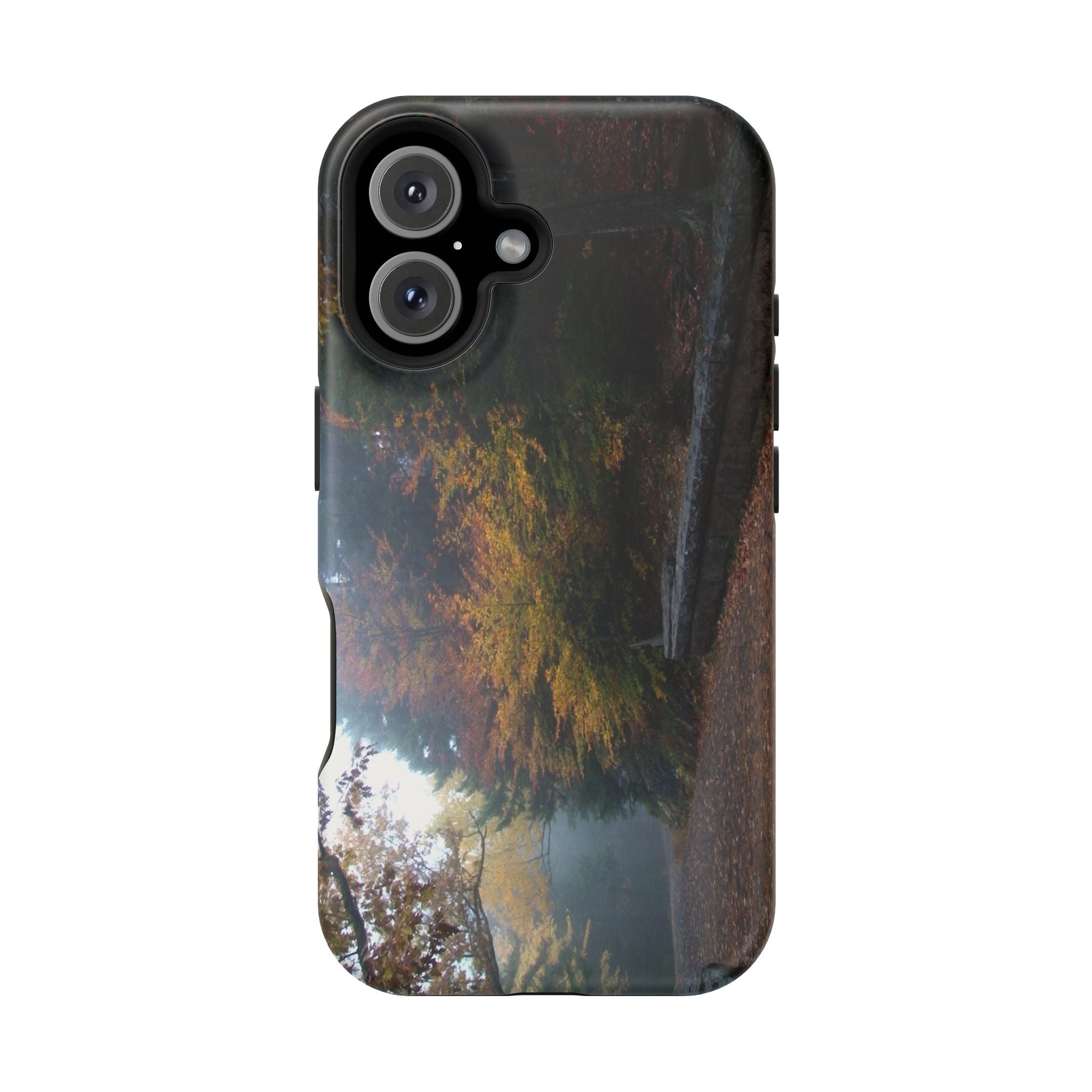 Phone Case | Waterfall Bridge Carriage Road View | Acadia National Park | My Blu Horizon
