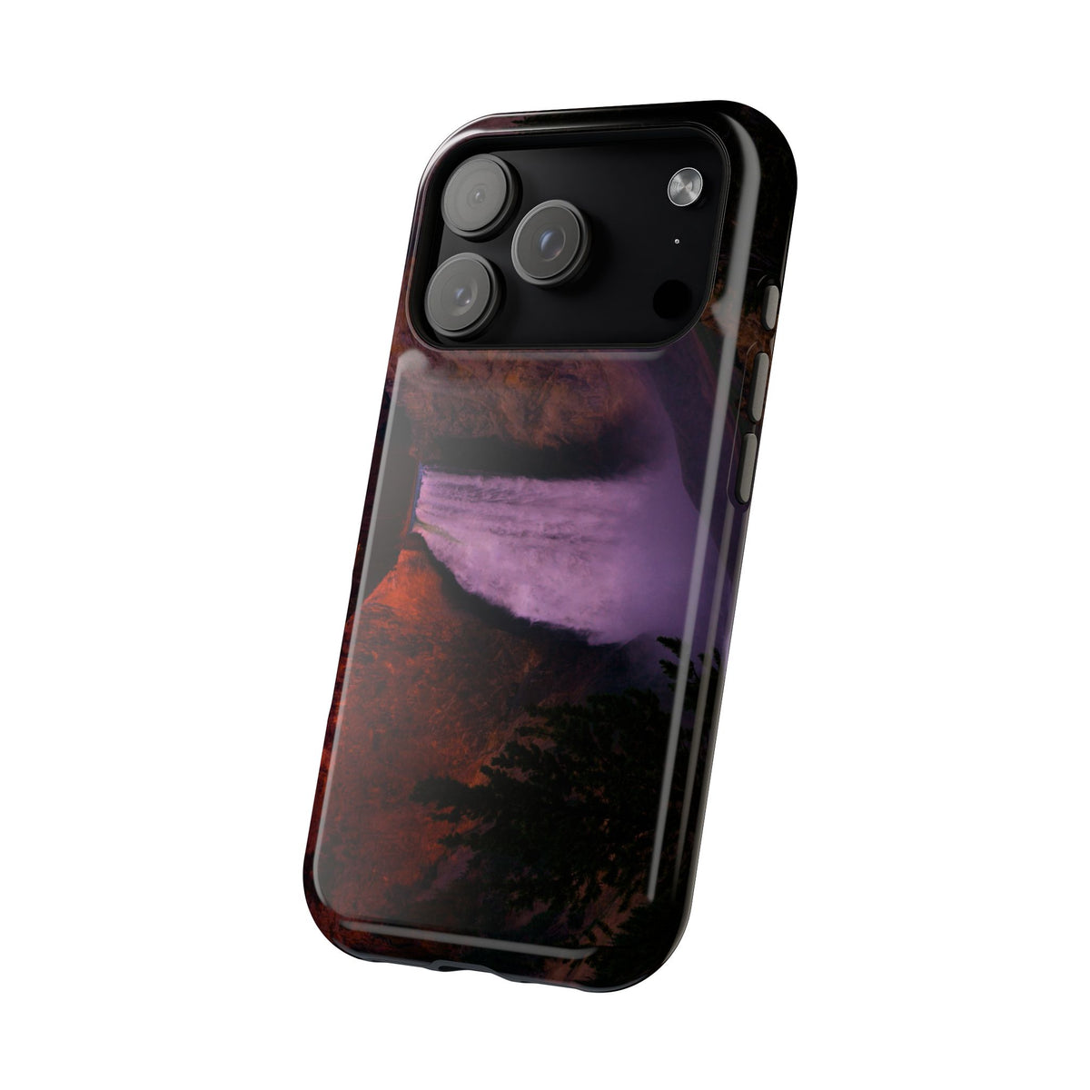 iPhone MagSafe Case | Lower Falls Sunrise | Yellowstone National Park | My Blu Horizon